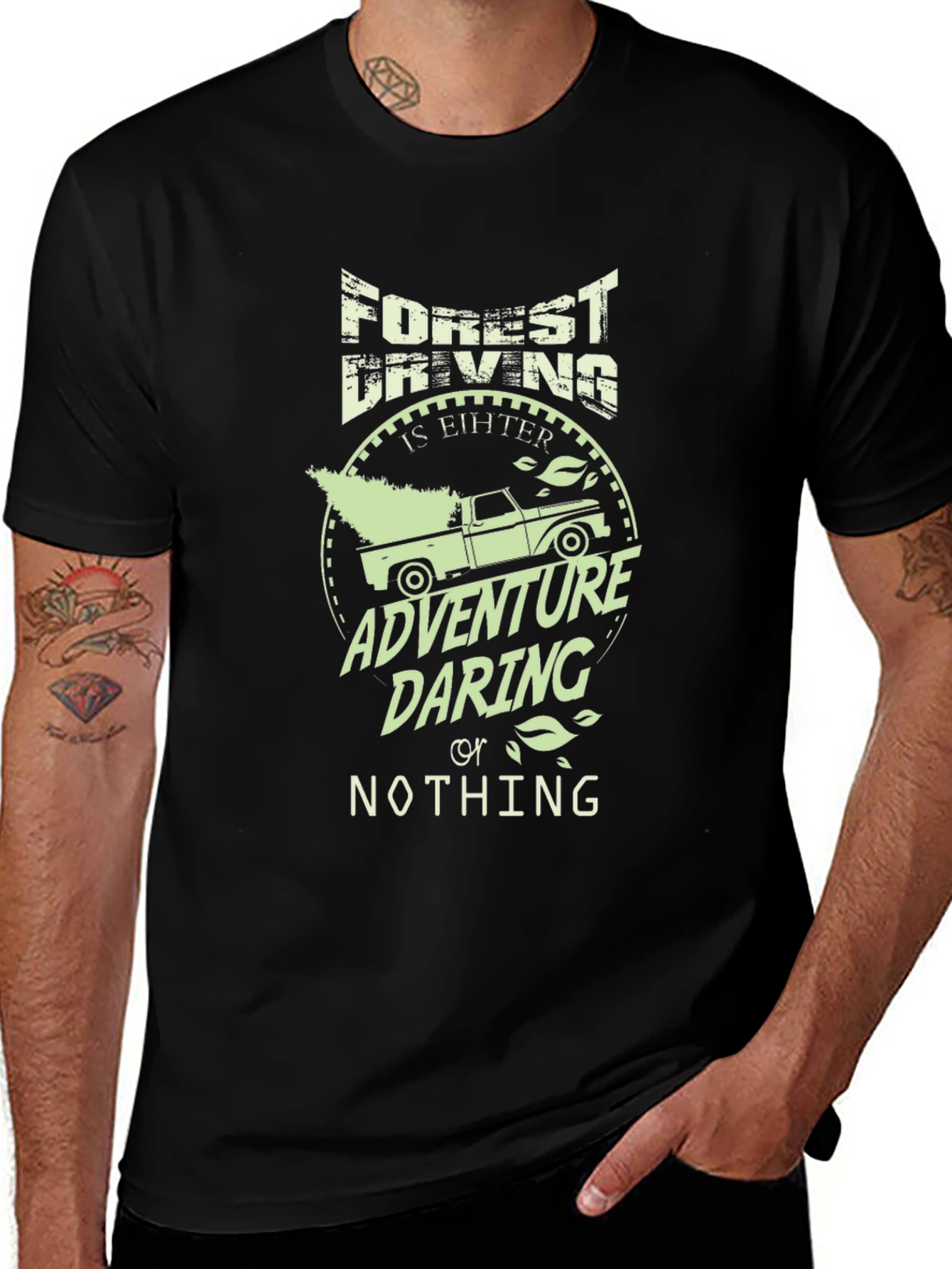 Forest Driving Adventure T-Shirt