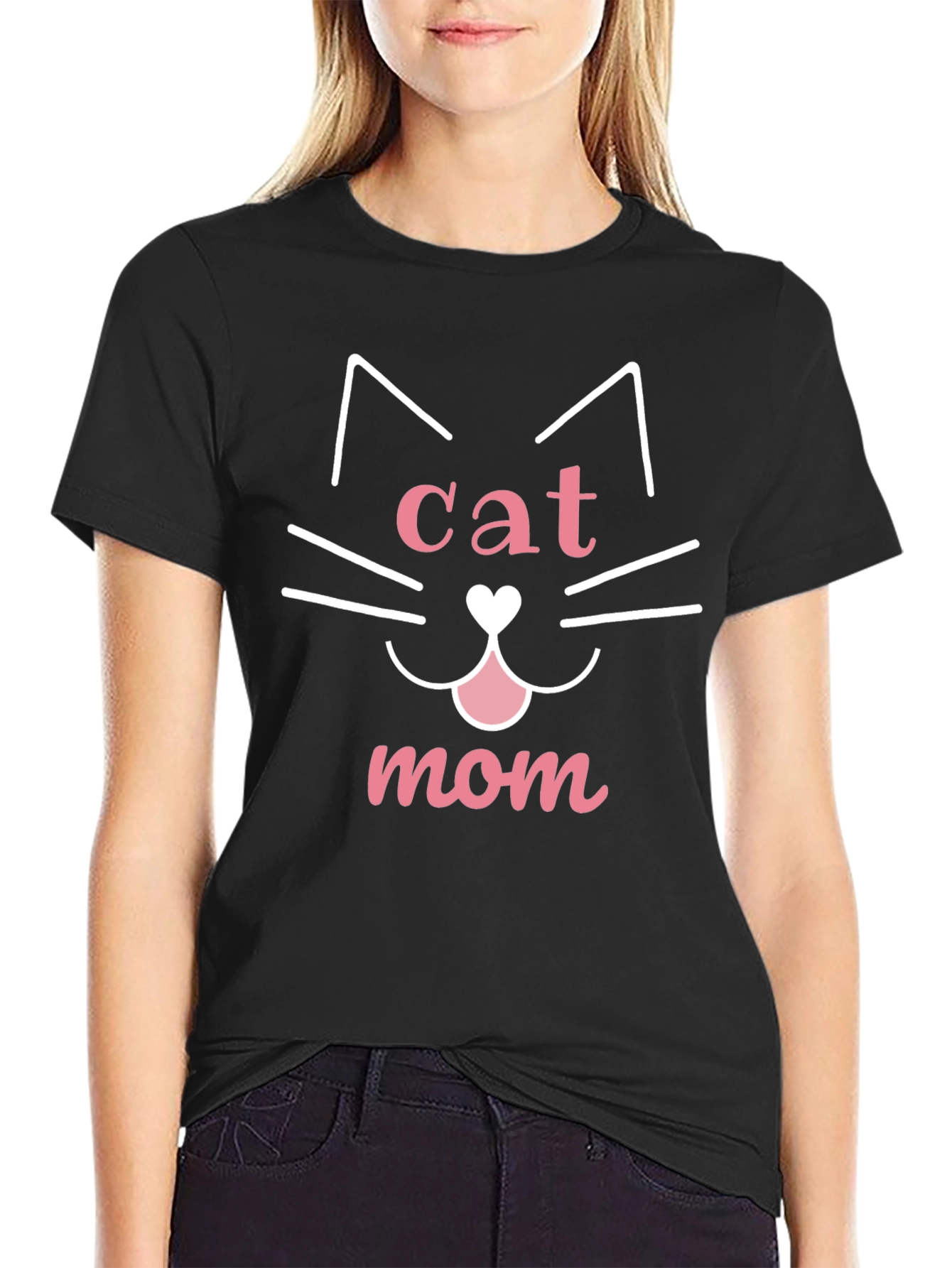 Cat Mom T-Shirt - Cute Pet Lover Tee
