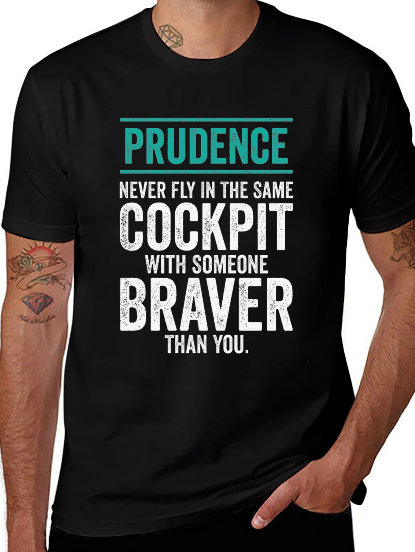 Prudence Cockpit Graphic T-Shirt