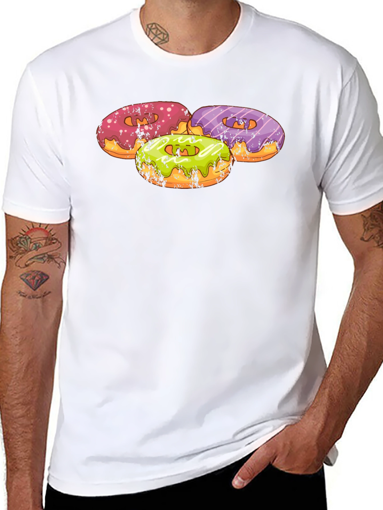 Donut Graphic T-Shirt