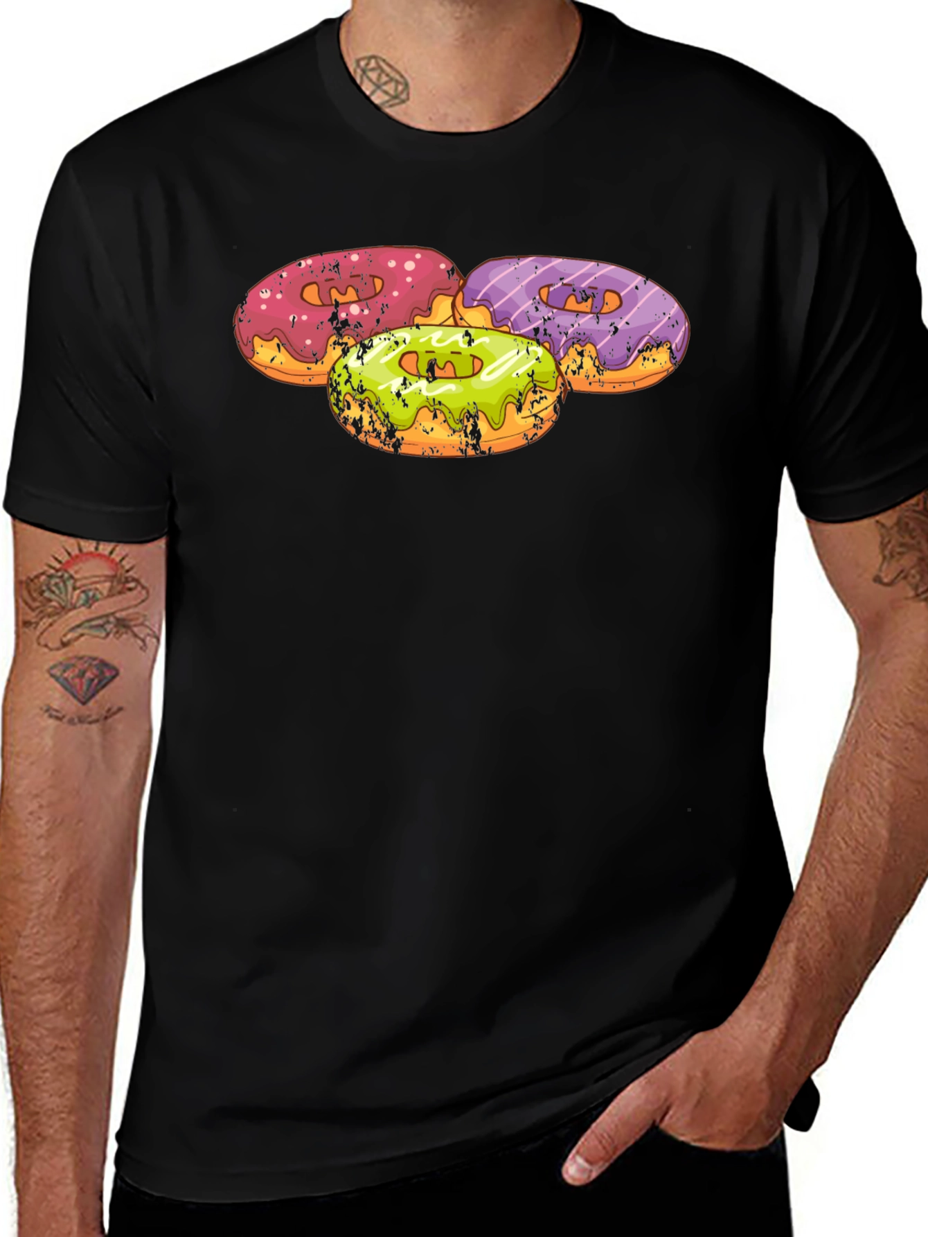 Donut Graphic T-Shirt