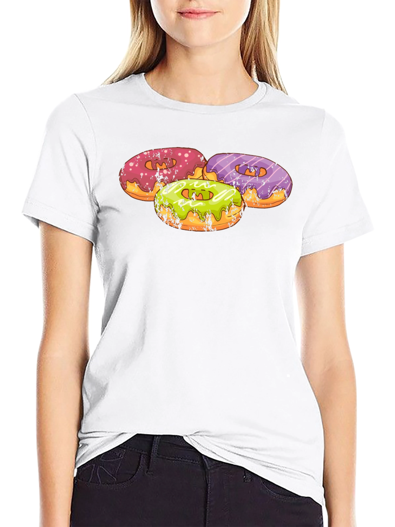 Donut Graphic T-Shirt