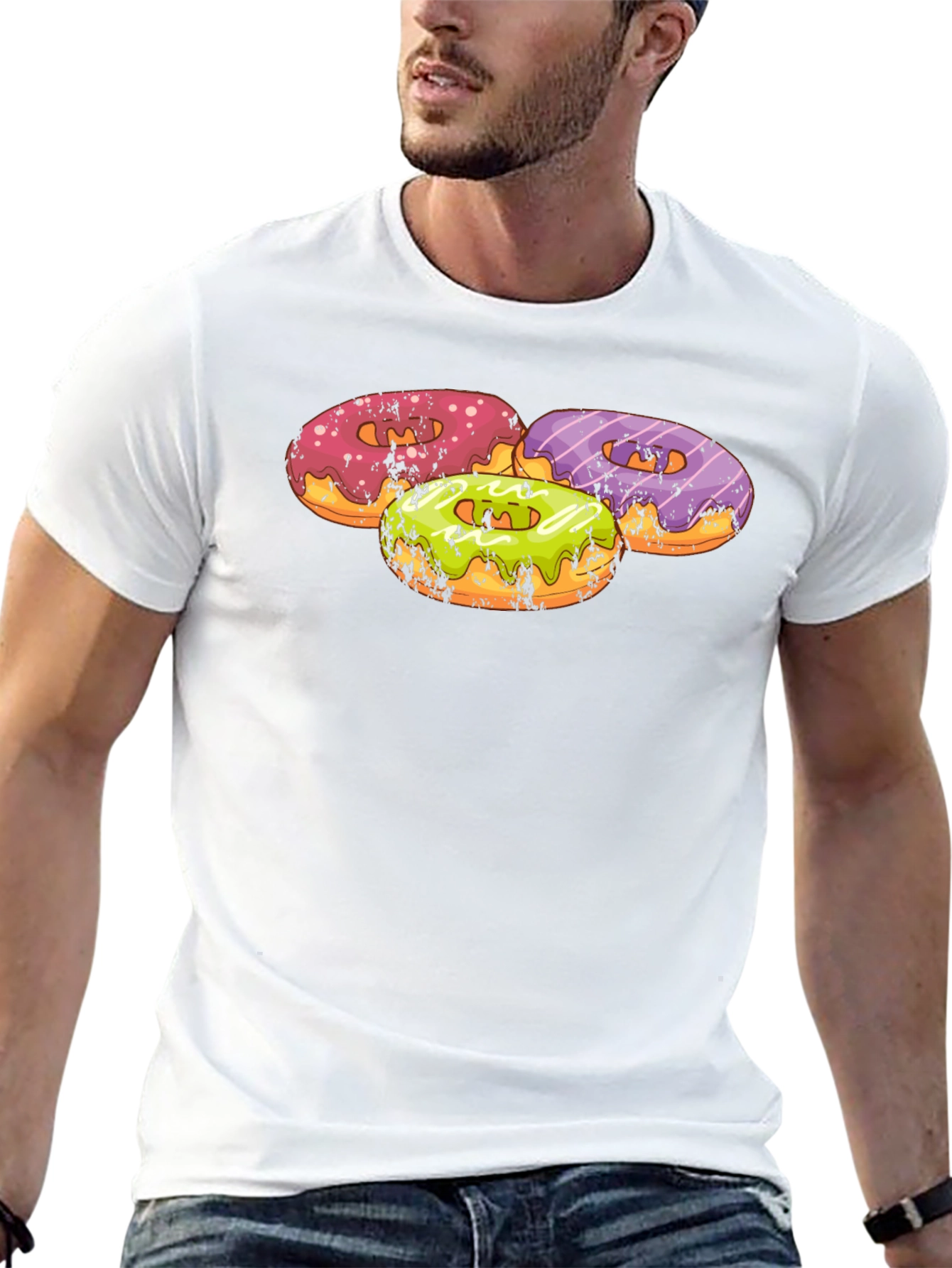 Donut Graphic T-Shirt