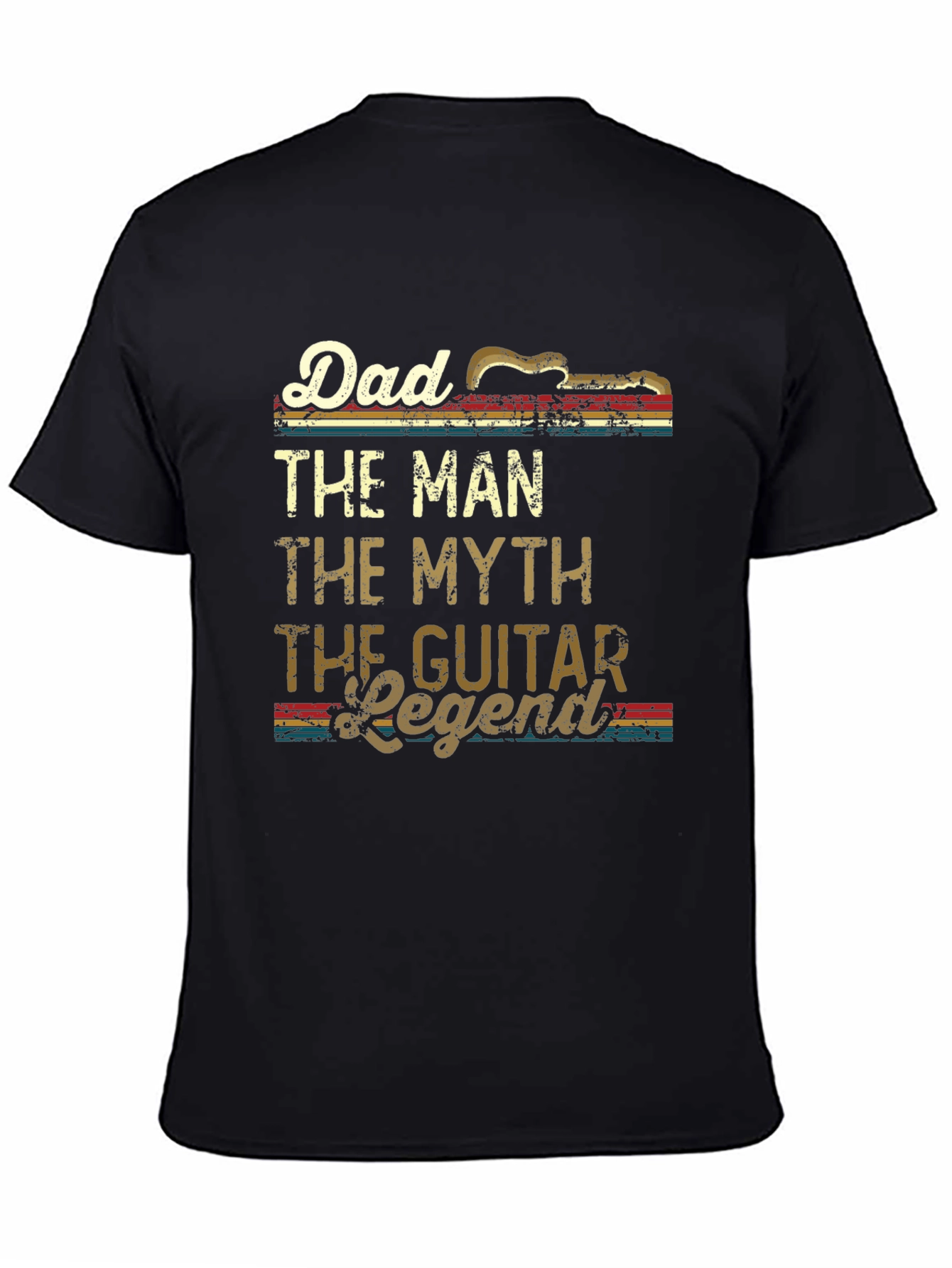 Dad Guitar Legend T-Shirt - The Man The Myth!