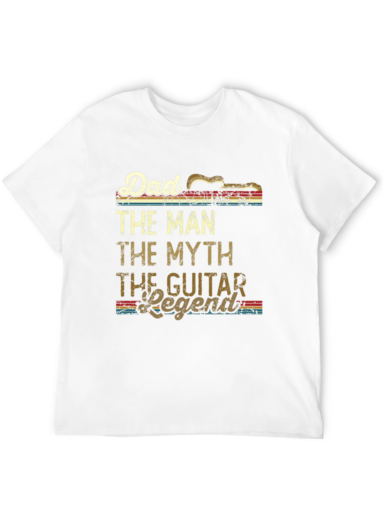 Dad Guitar Legend T-Shirt - The Man The Myth!