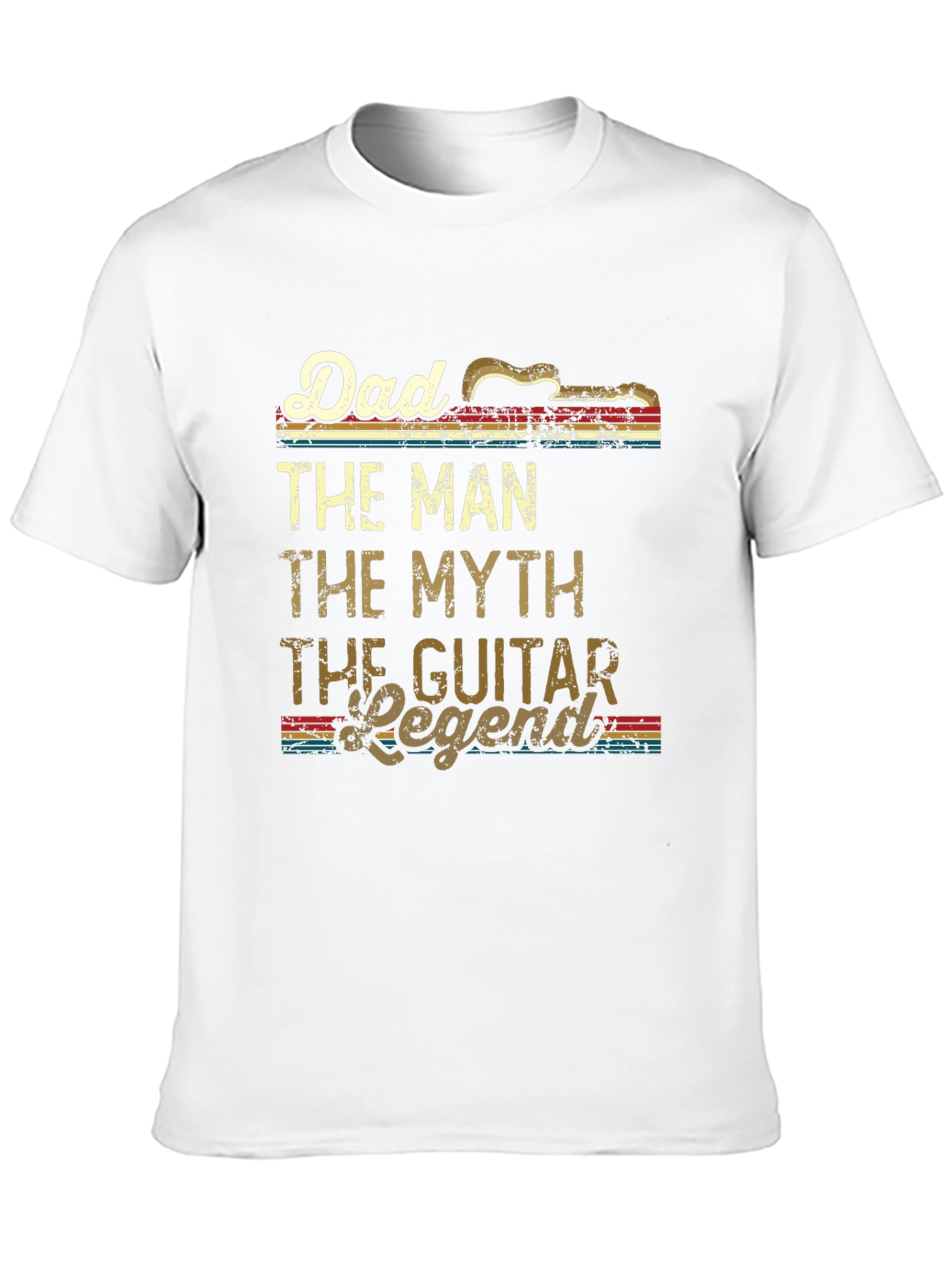 Dad Guitar Legend T-Shirt - The Man The Myth!