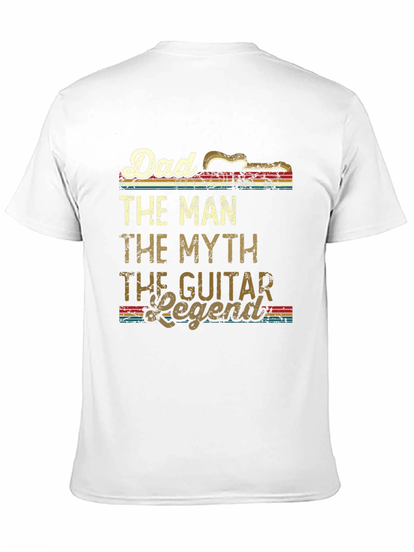 Dad Guitar Legend T-Shirt - The Man The Myth!