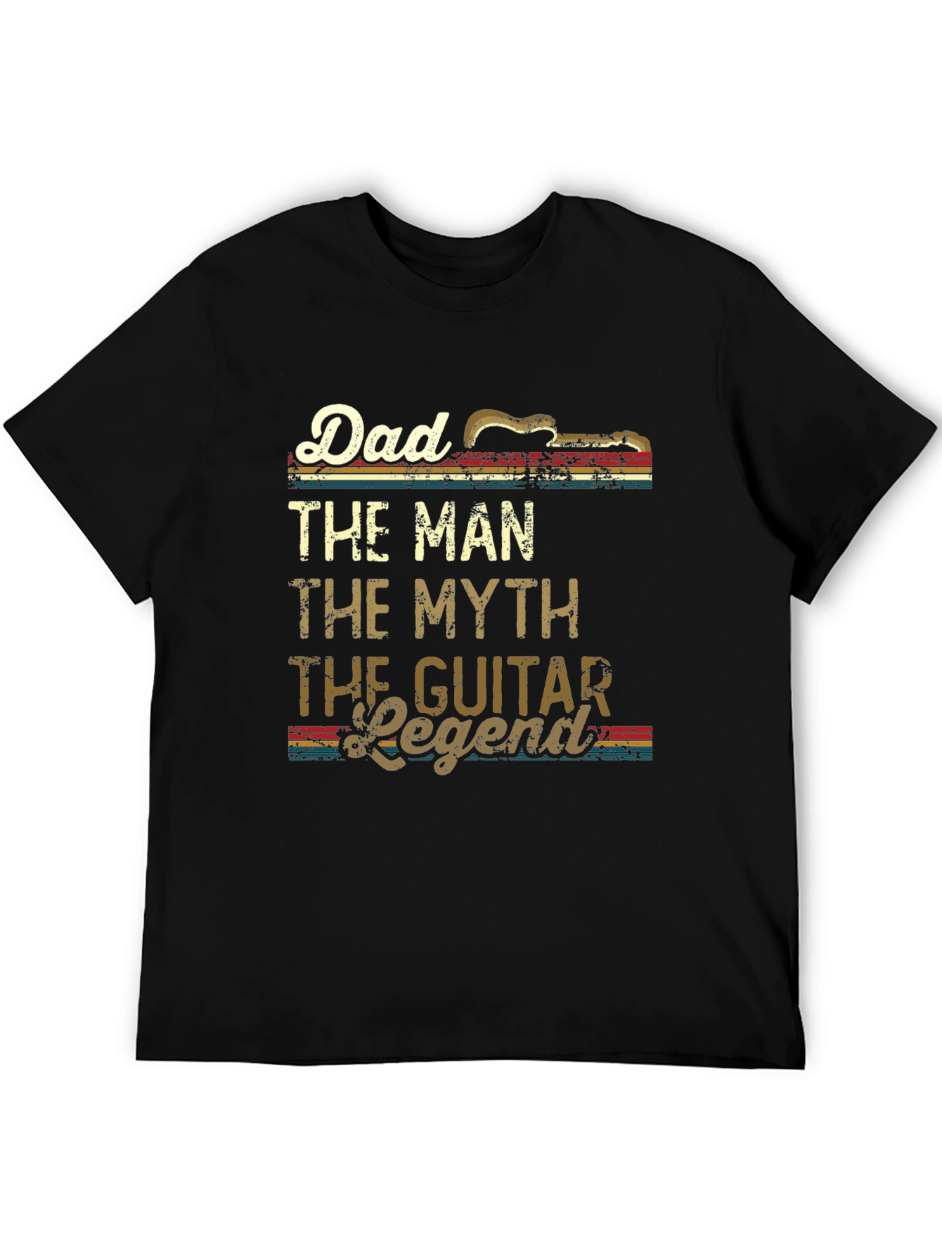 Dad Guitar Legend T-Shirt - The Man The Myth!