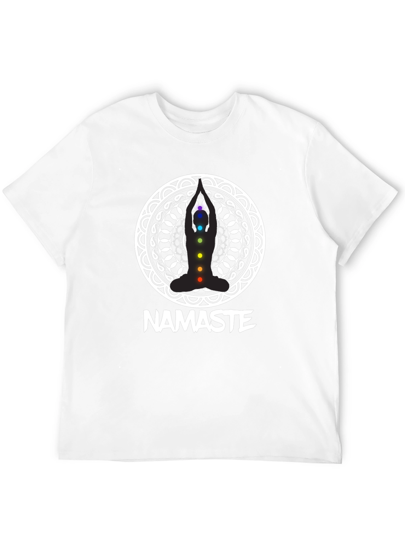 Namaste Chakra T-Shirt - Yoga Meditation Tee