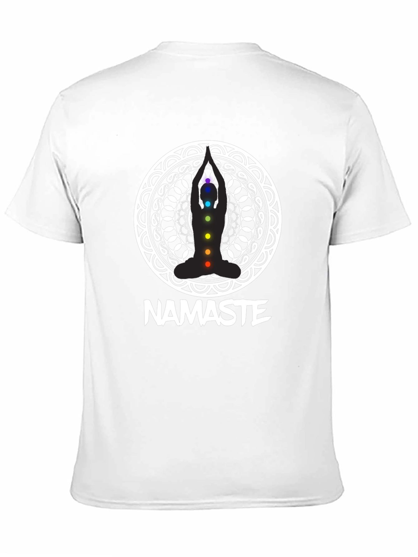 Namaste Chakra T-Shirt - Yoga Meditation Tee