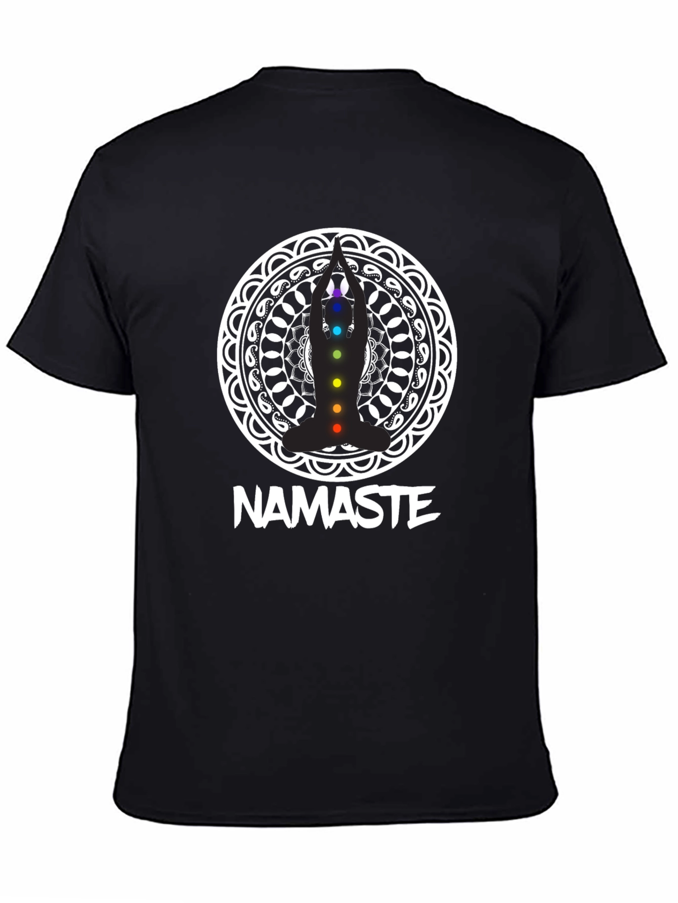 Namaste Chakra T-Shirt - Yoga Meditation Tee