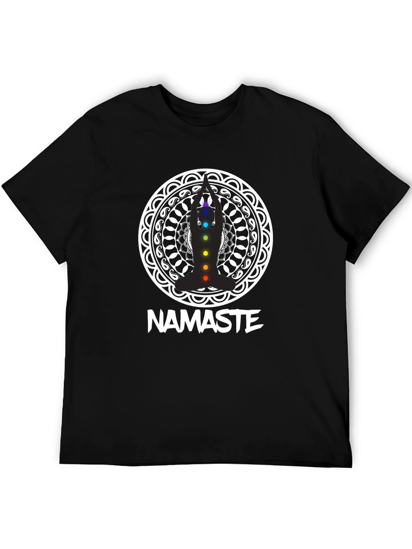 Namaste Chakra T-Shirt - Yoga Meditation Tee