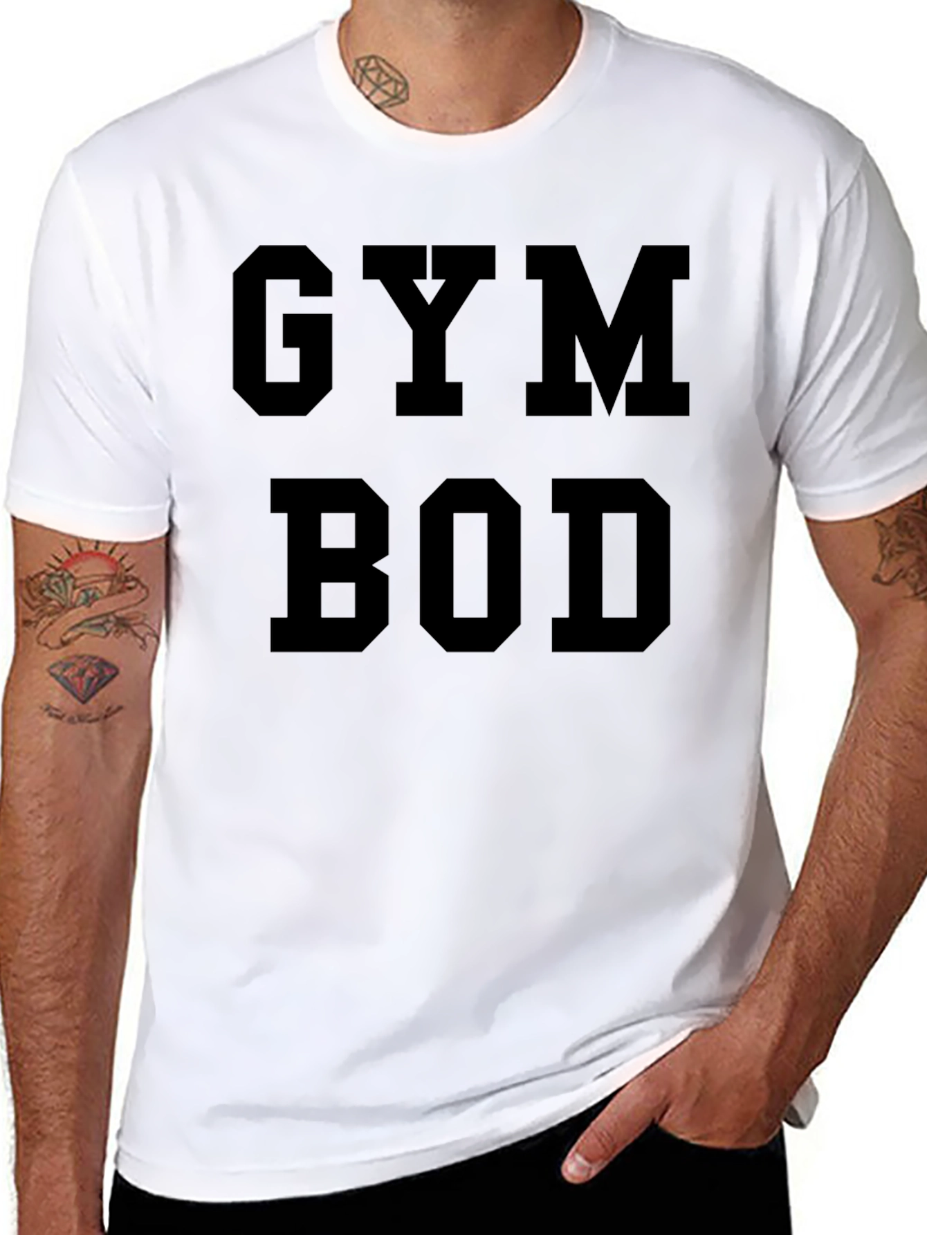 Gym Bod T-Shirt - Mens Fitness Apparel
