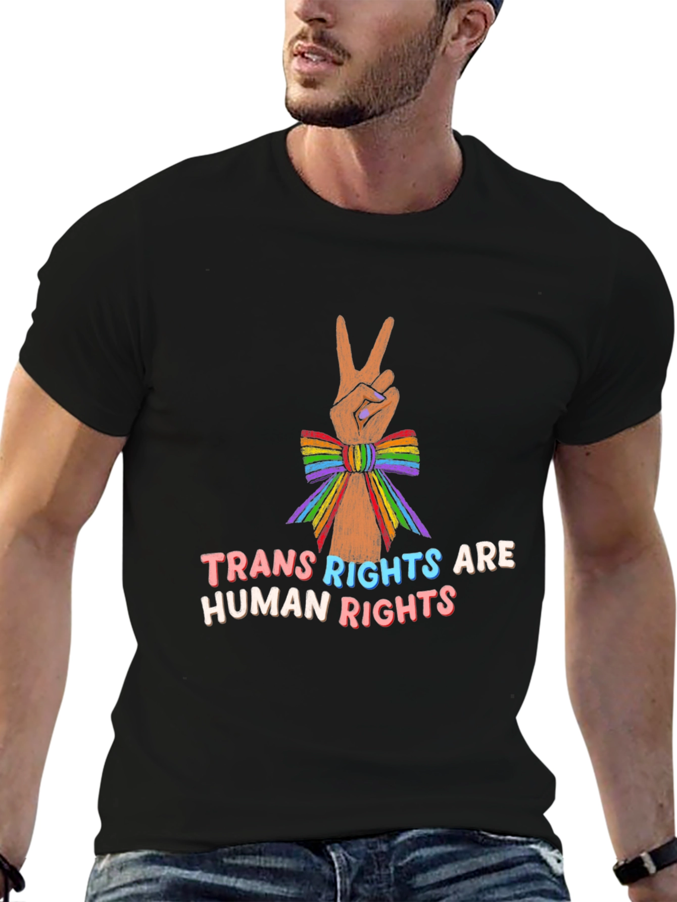 Trans Rights are Human Rights Graphic Tee