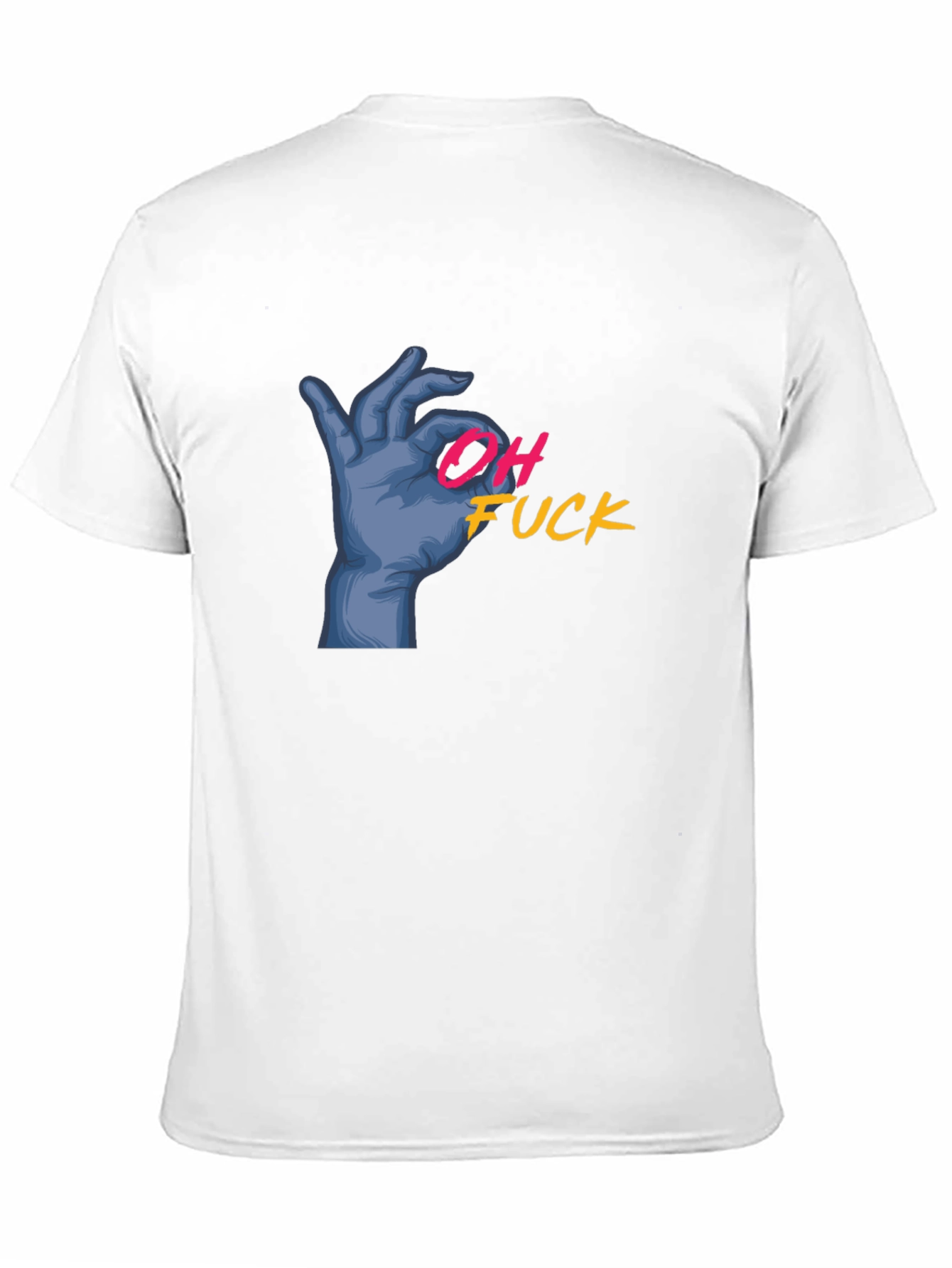 Oh F*ck Graphic Print T-Shirt