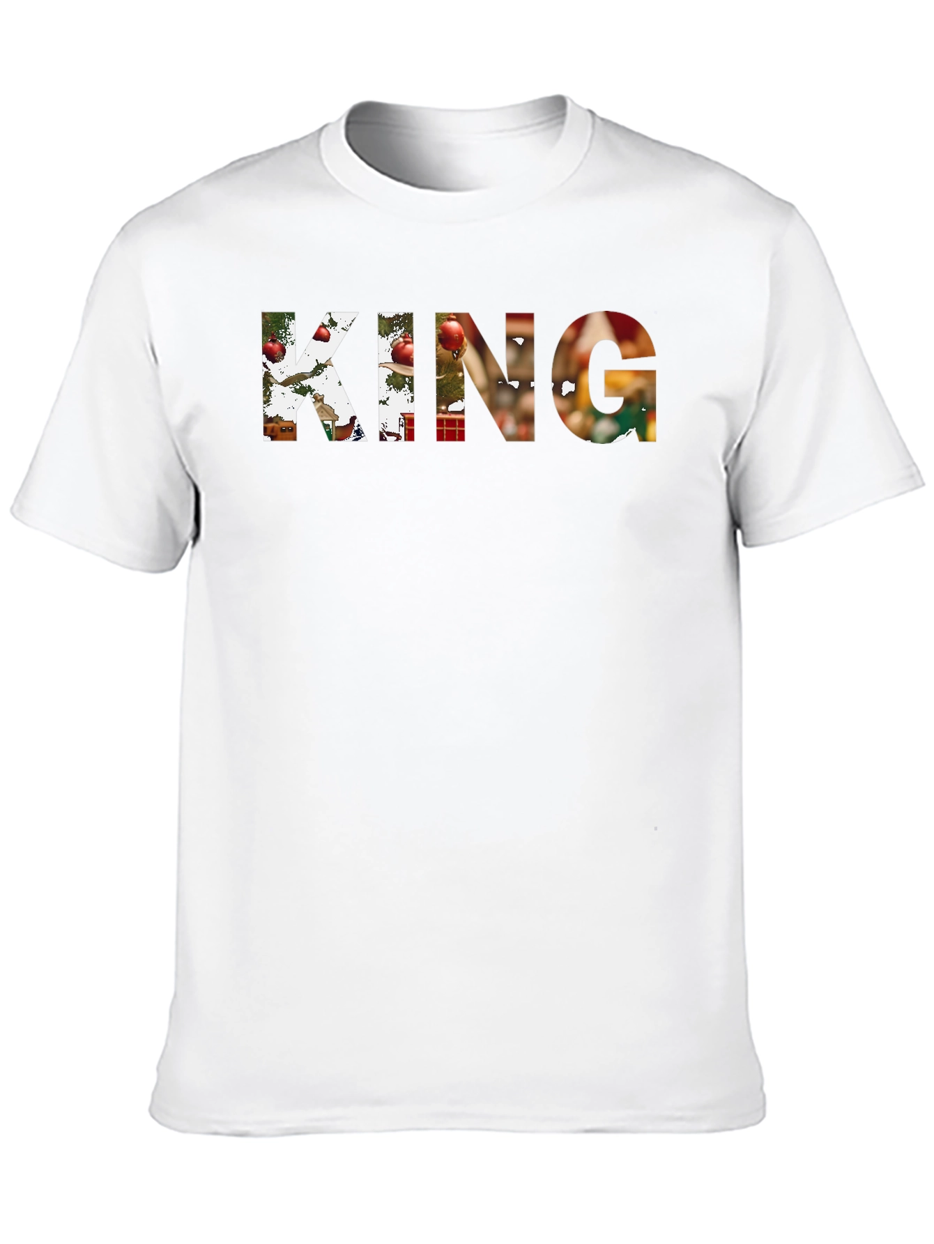 Christmas King Graphic Tee - Holiday Style