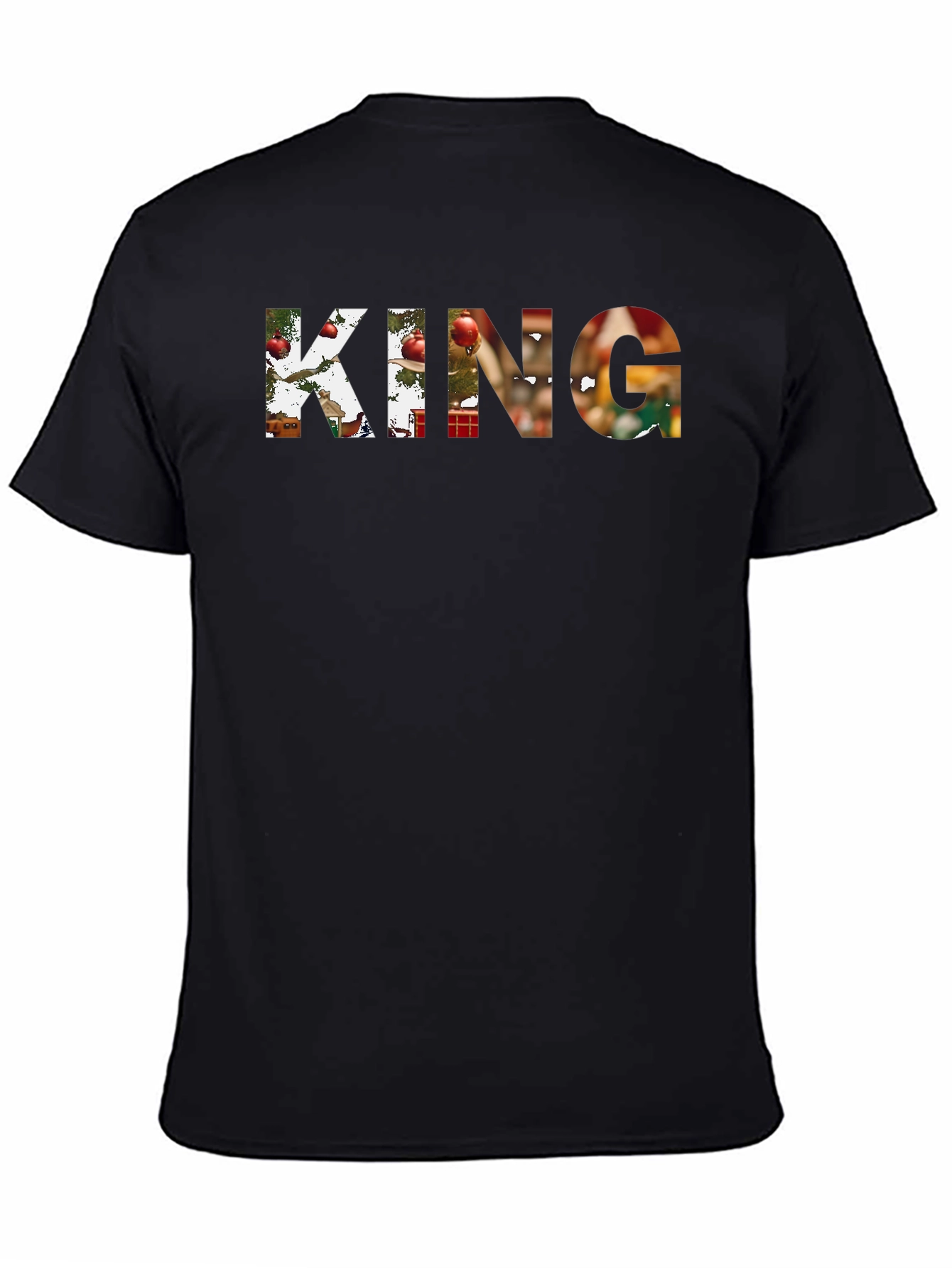 Christmas King Graphic Tee - Holiday Style