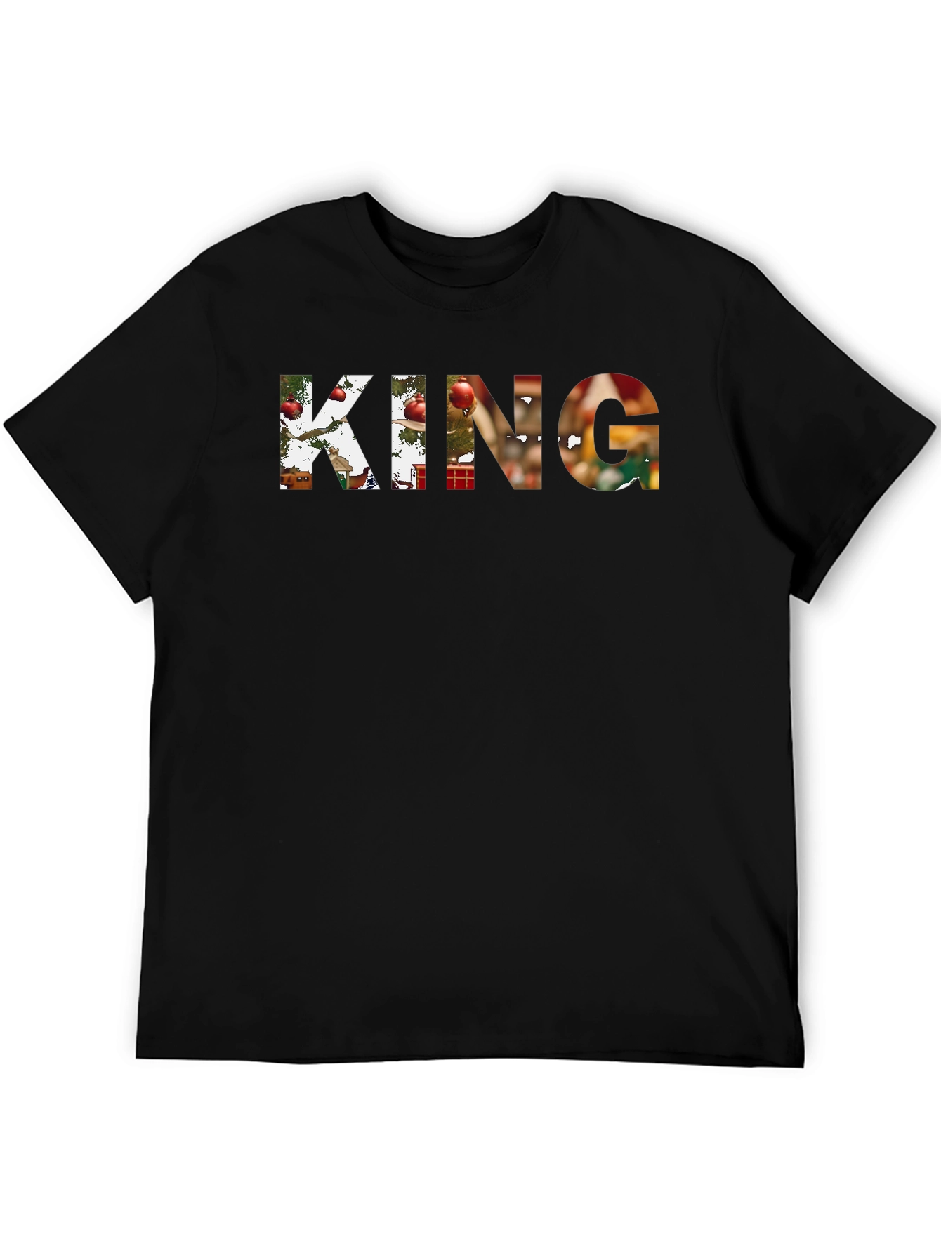Christmas King Graphic Tee - Holiday Style