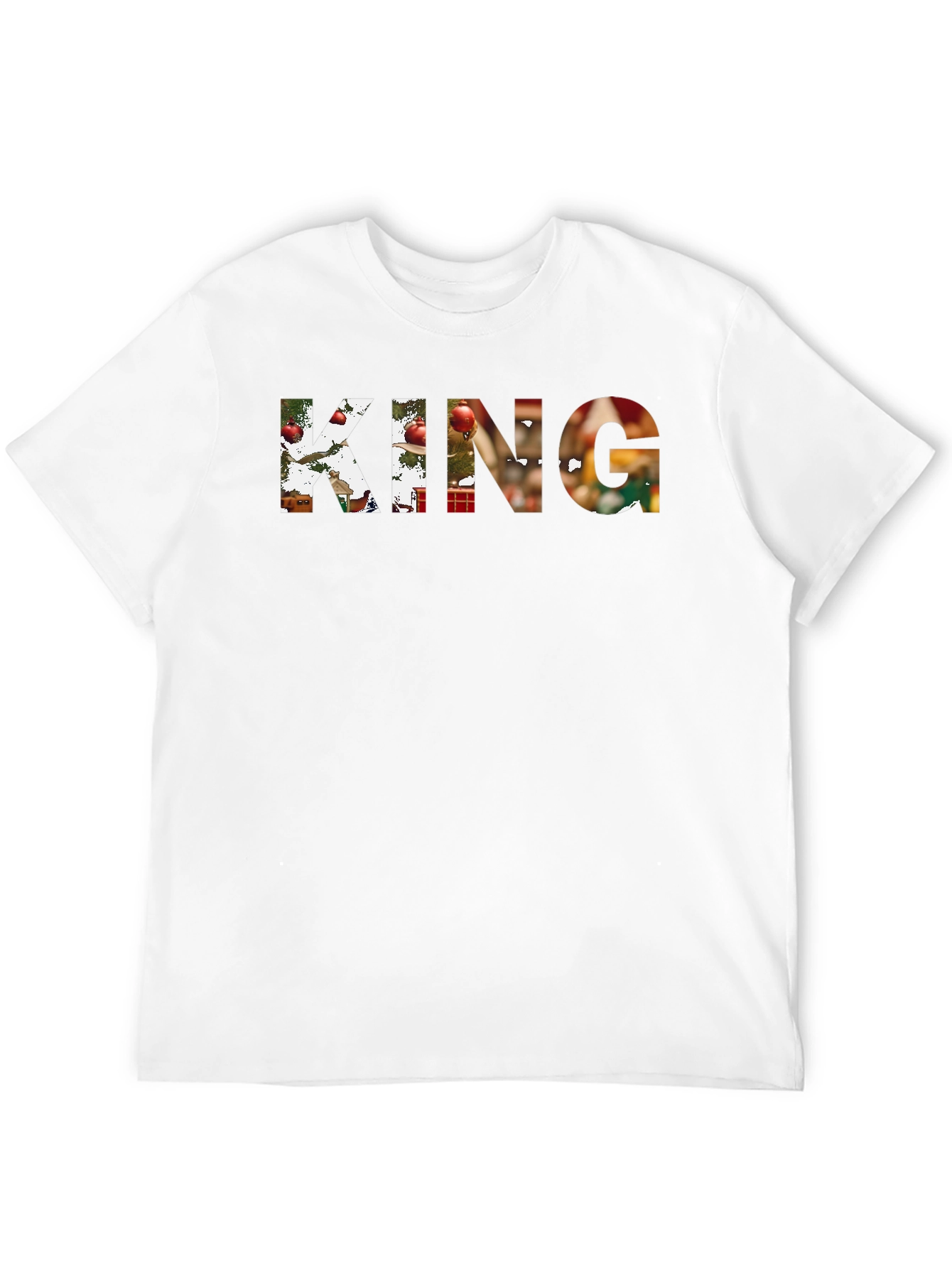 Christmas King Graphic Tee - Holiday Style