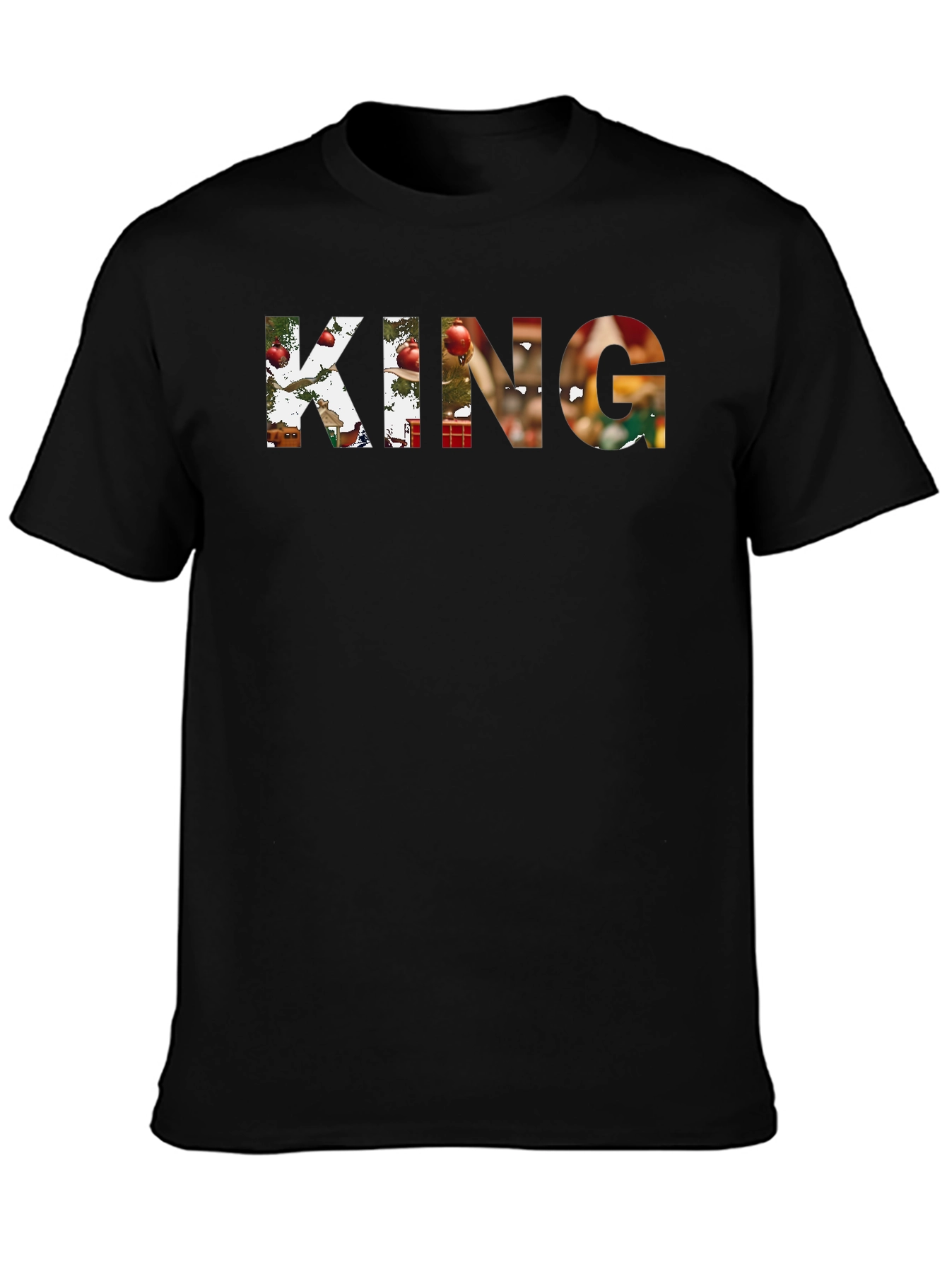 Christmas King Graphic Tee - Holiday Style