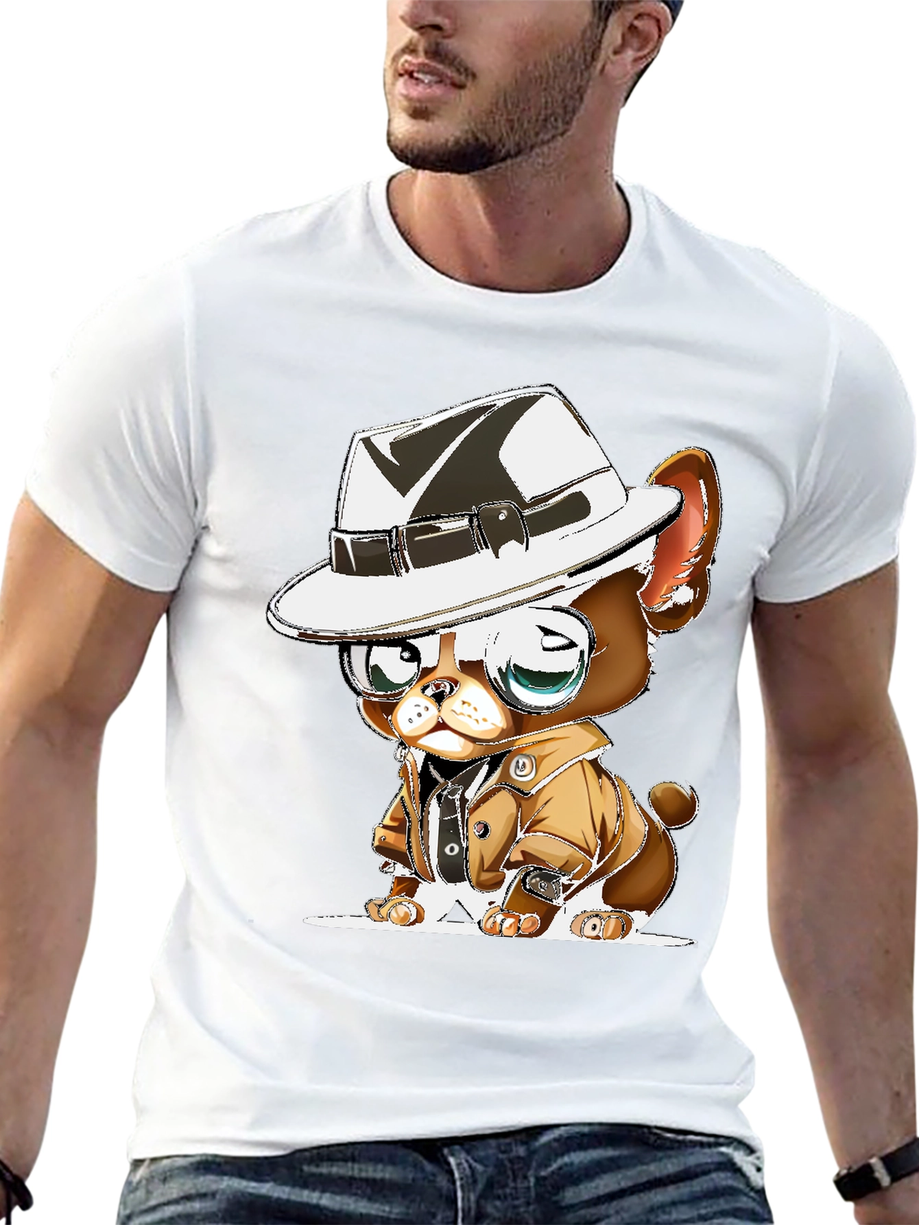 Dog Detective Graphic Tee