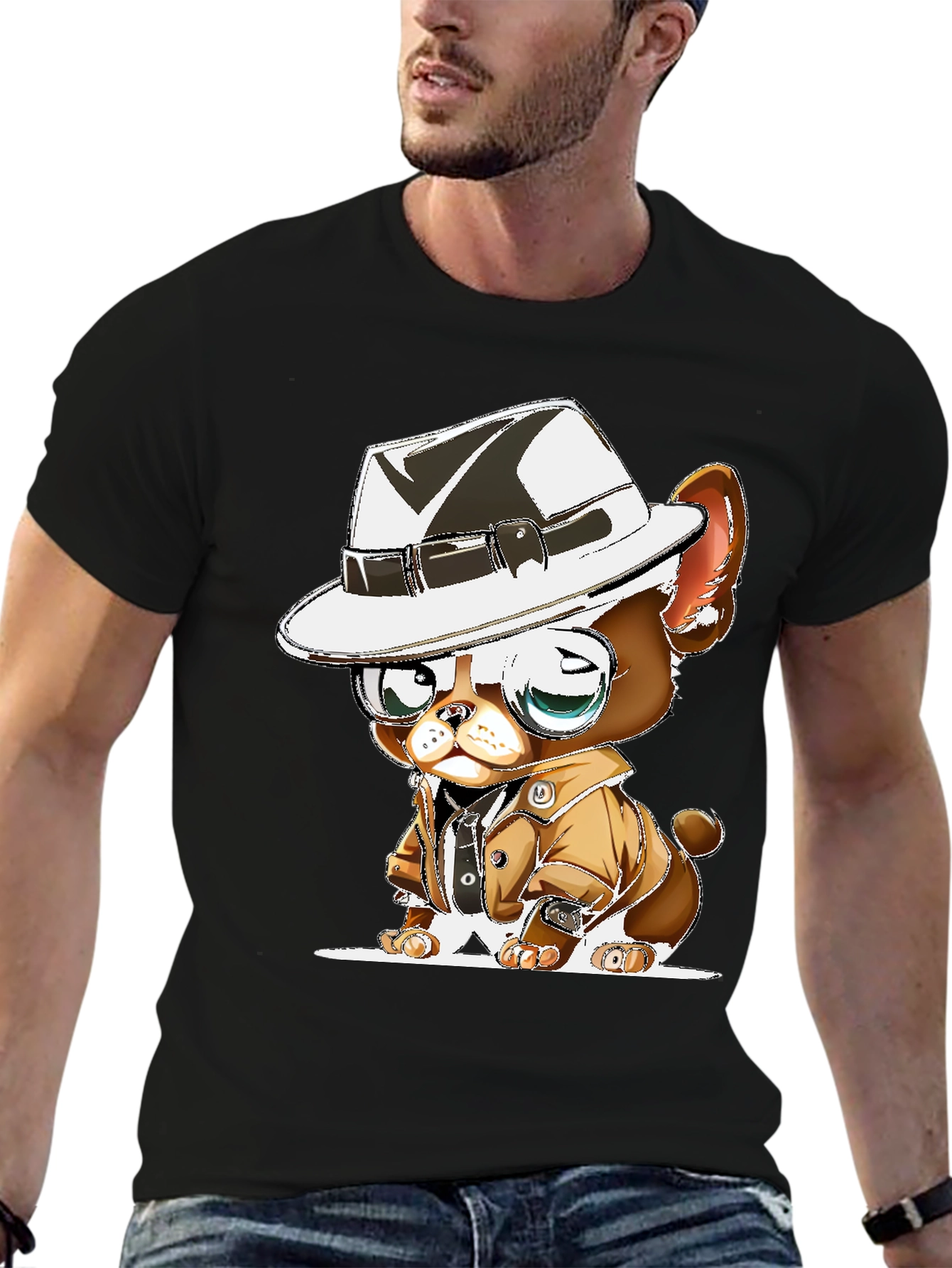 Dog Detective Graphic Tee