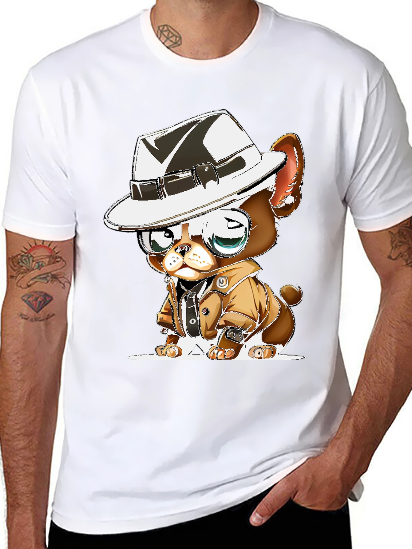 Dog Detective Graphic Tee