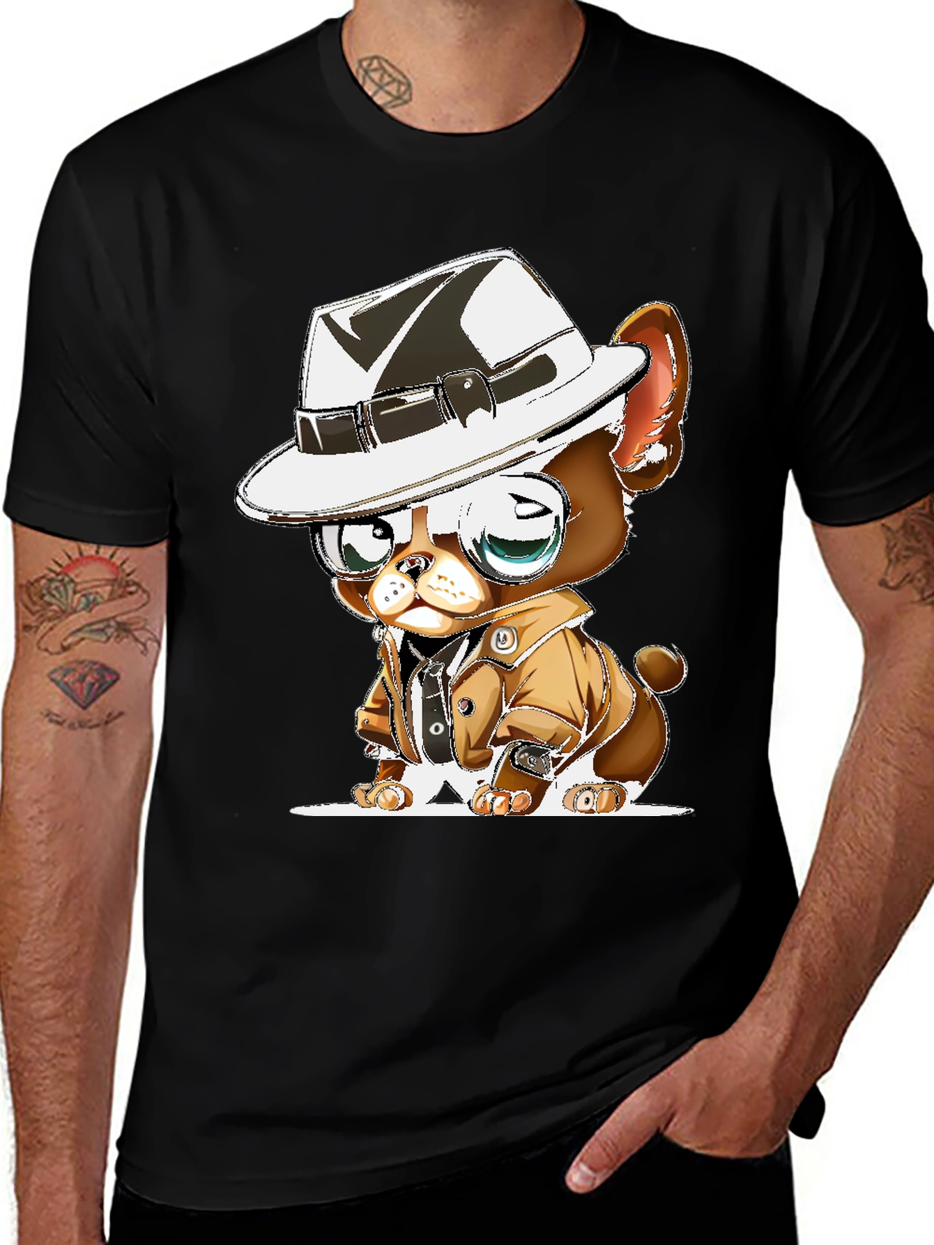 Dog Detective Graphic Tee