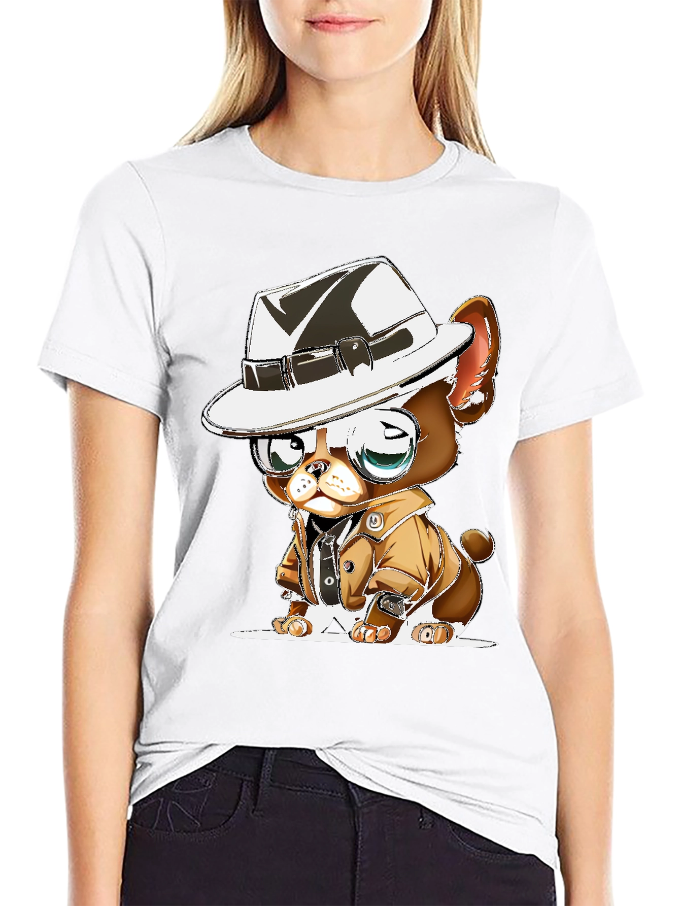 Dog Detective Graphic Tee