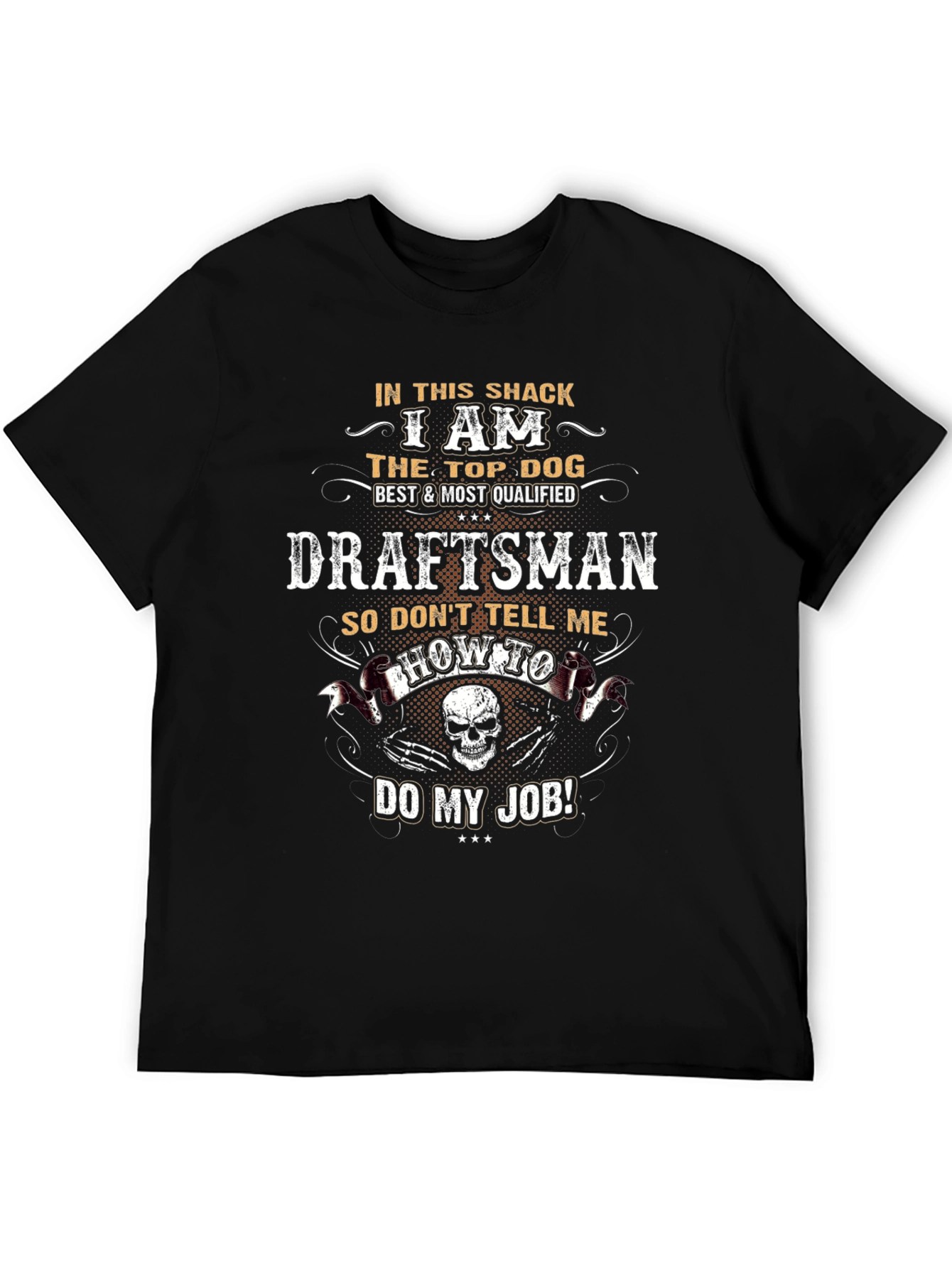 Draftsman T-Shirt - Top Dog Design