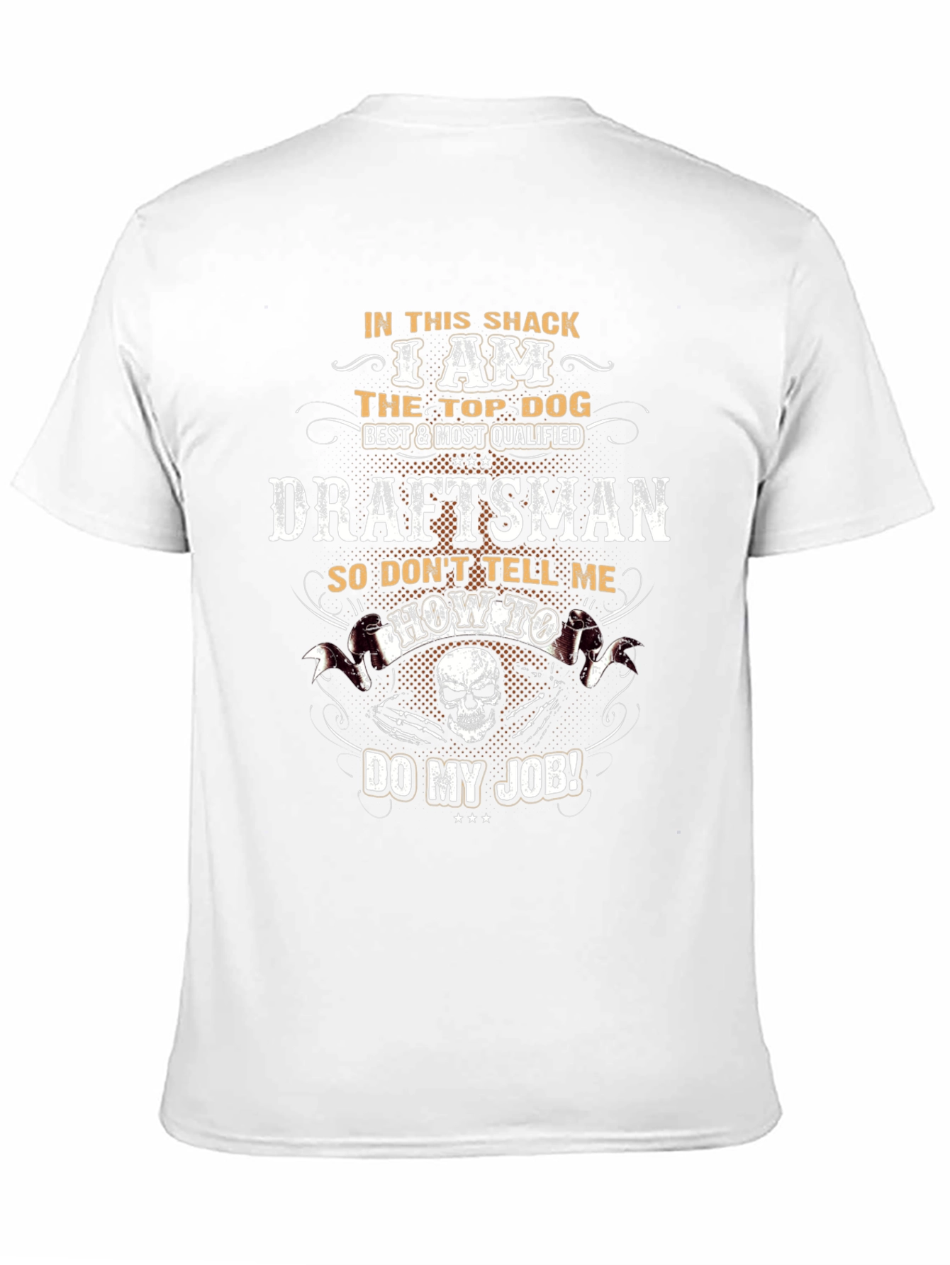 Draftsman T-Shirt - Top Dog Design
