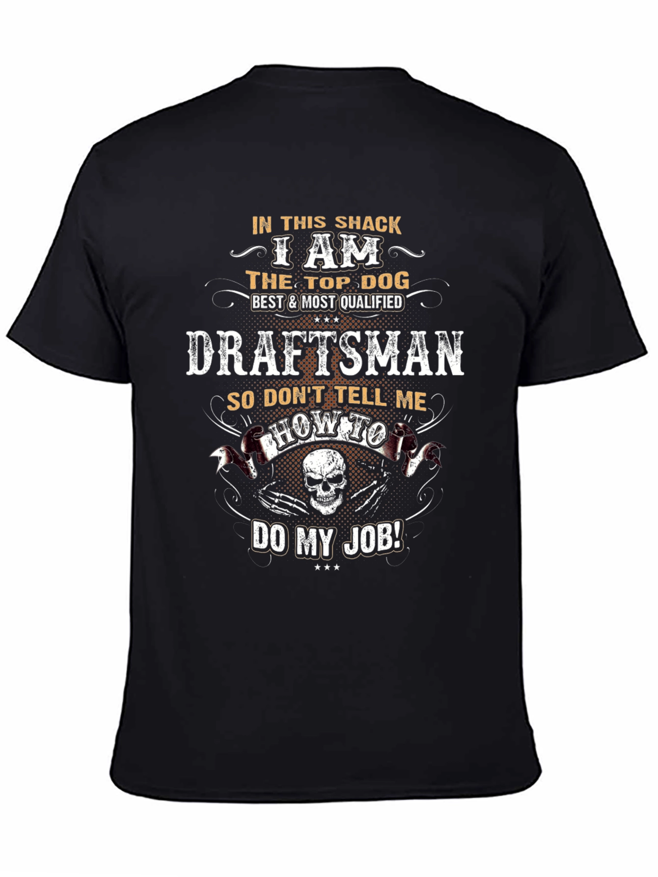 Draftsman T-Shirt - Top Dog Design
