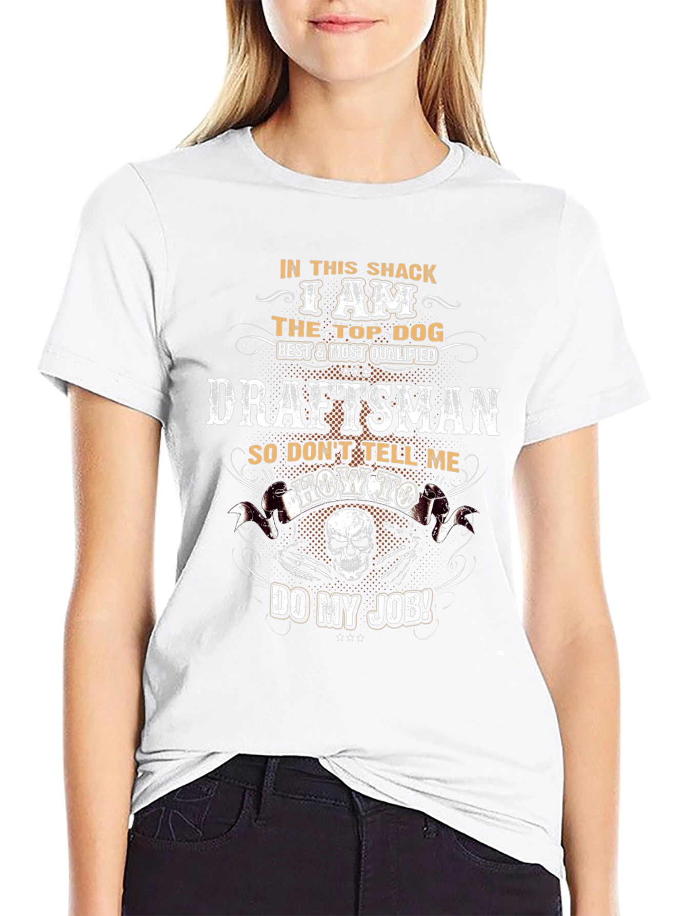 Draftsman T-Shirt - Top Dog Design
