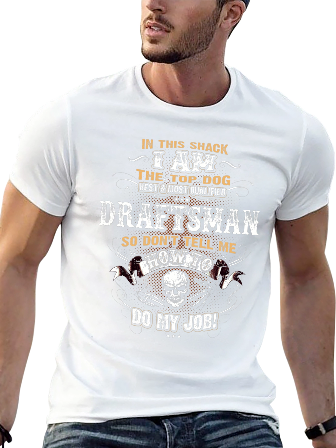 Draftsman T-Shirt - Top Dog Design