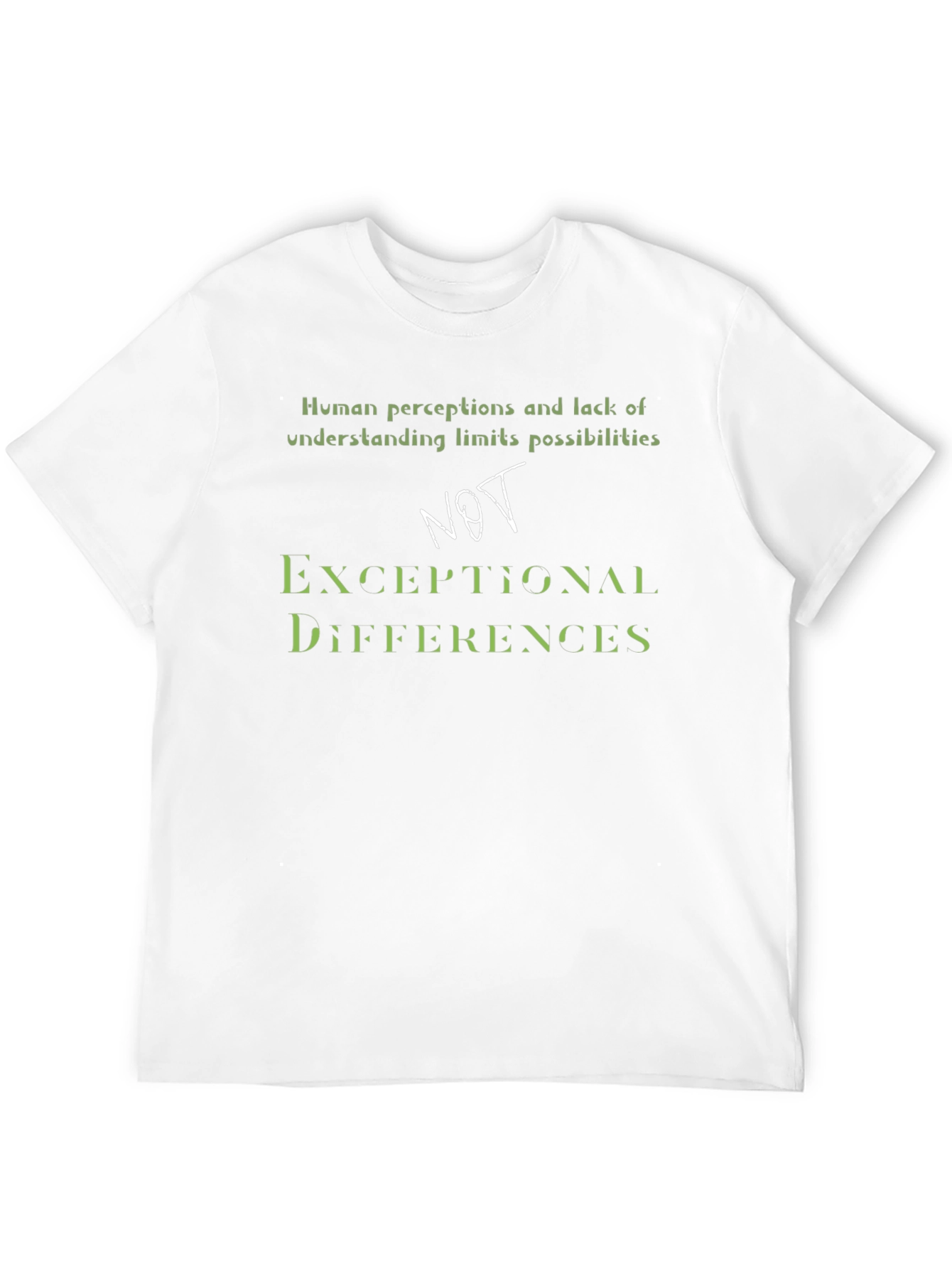 Unique Graphic Tee - Exceptional Differences