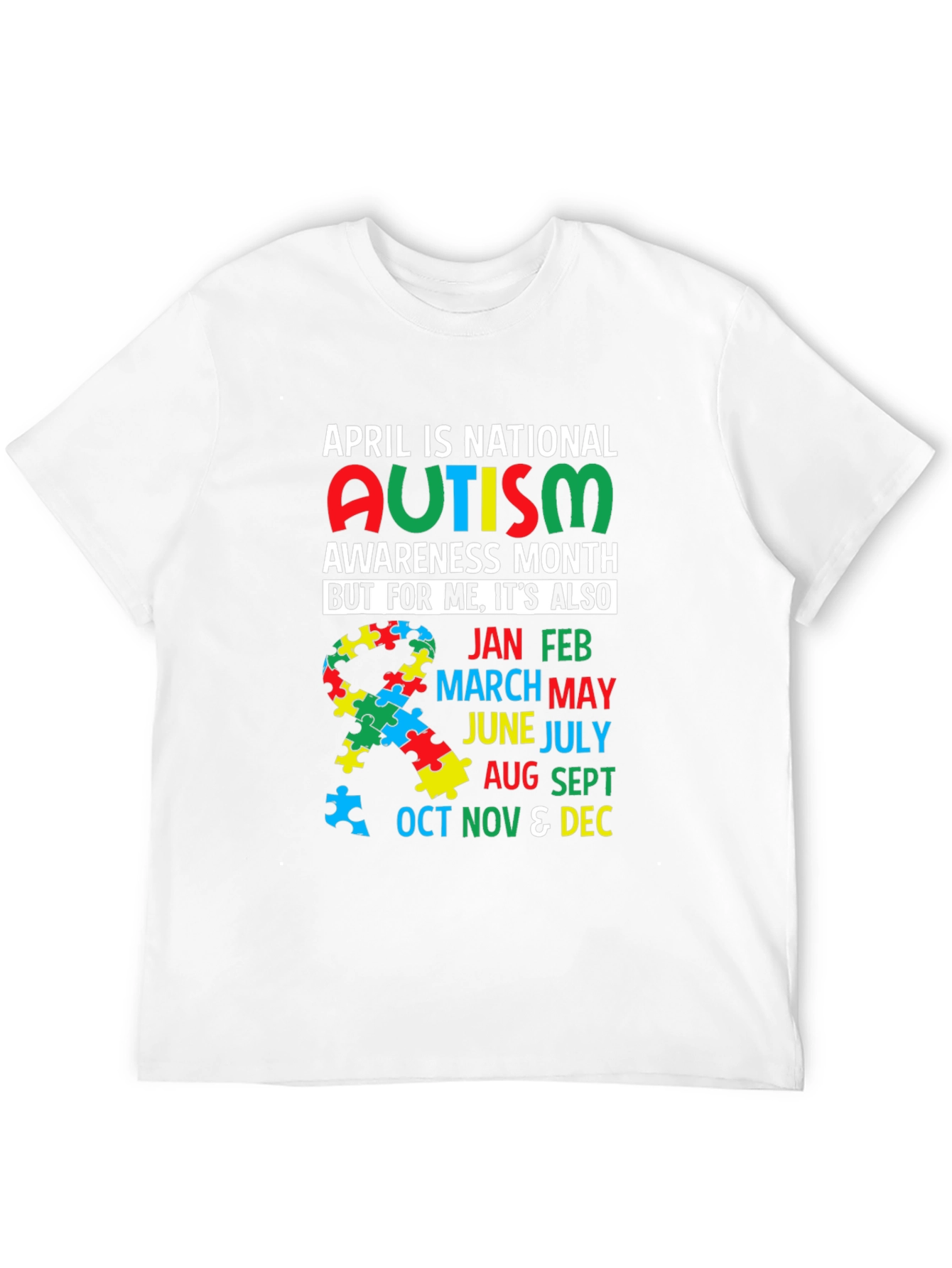 Autism Awareness Graphic T-Shirt