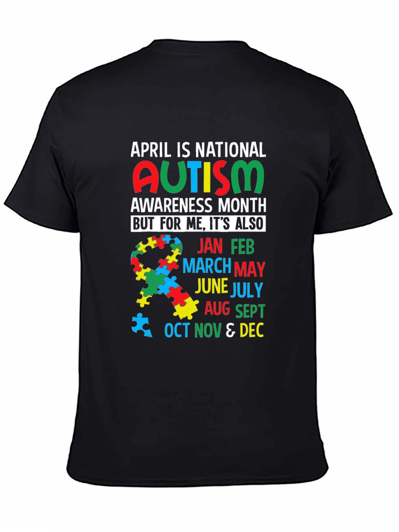 Autism Awareness Graphic T-Shirt