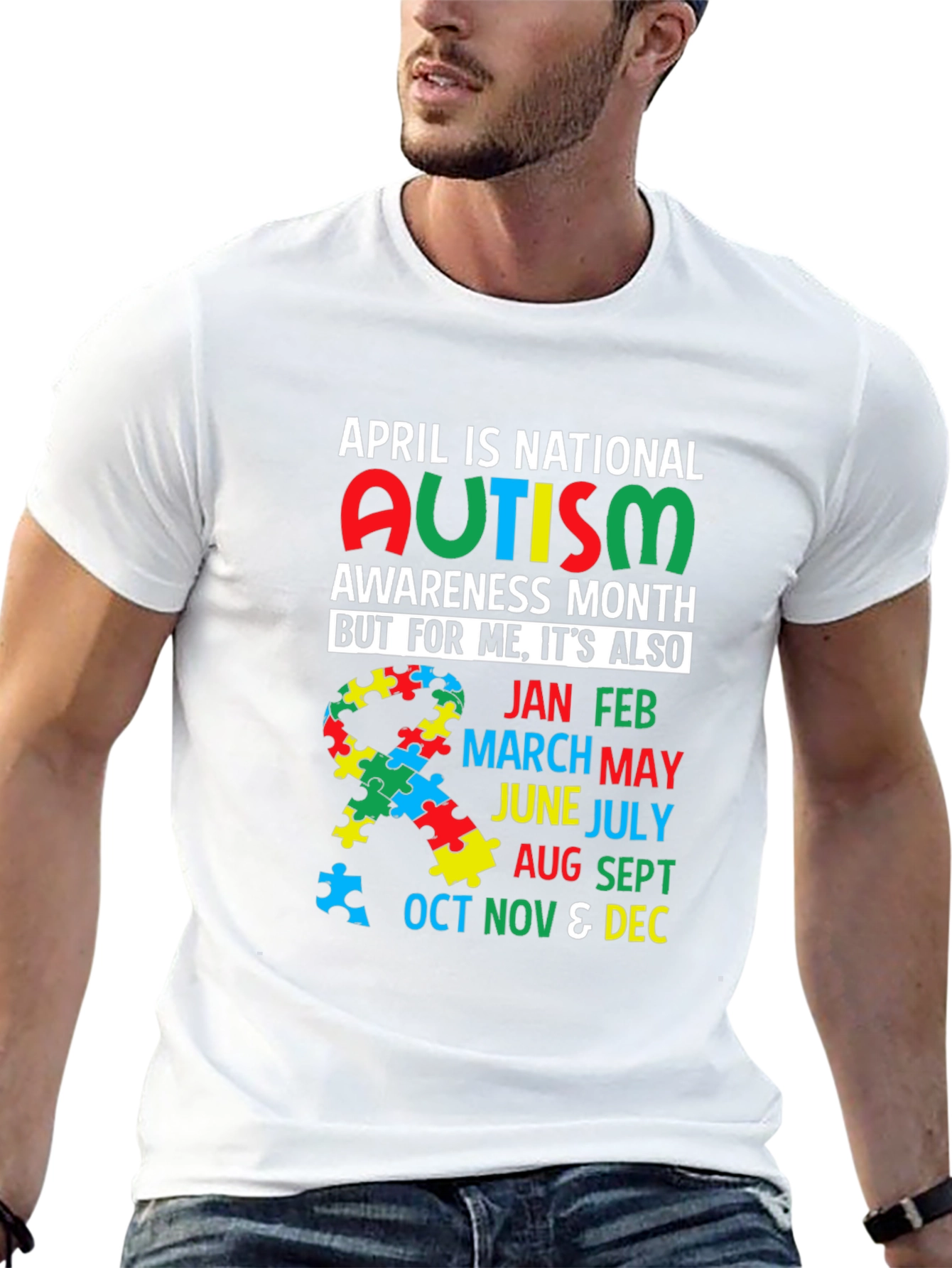 Autism Awareness Graphic T-Shirt