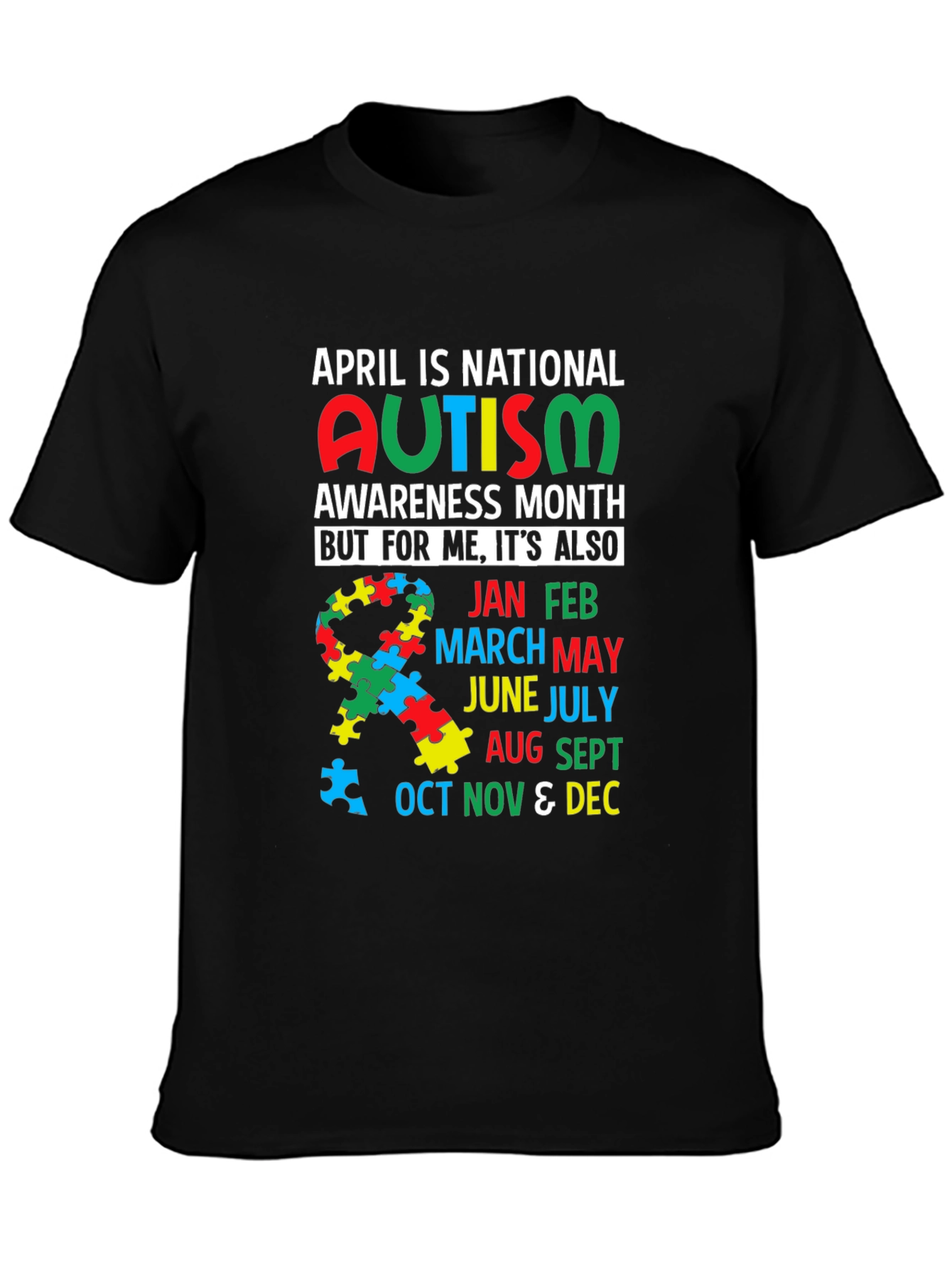 Autism Awareness Graphic T-Shirt