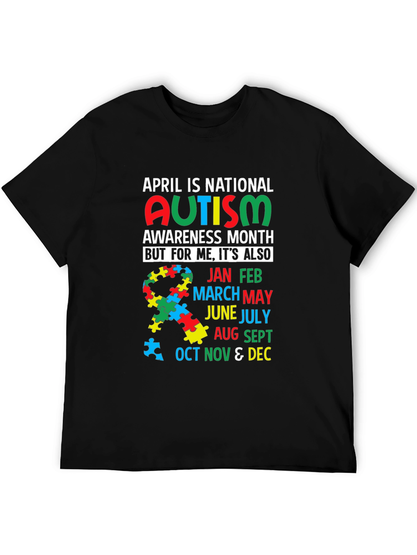 Autism Awareness Graphic T-Shirt