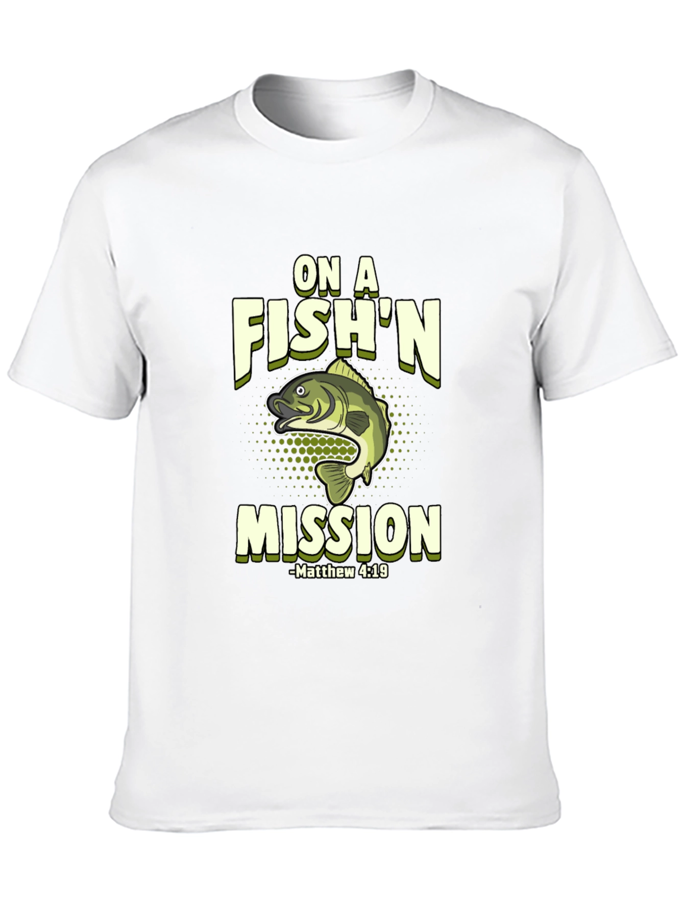 On A Fishn Mission Graphic T-Shirt