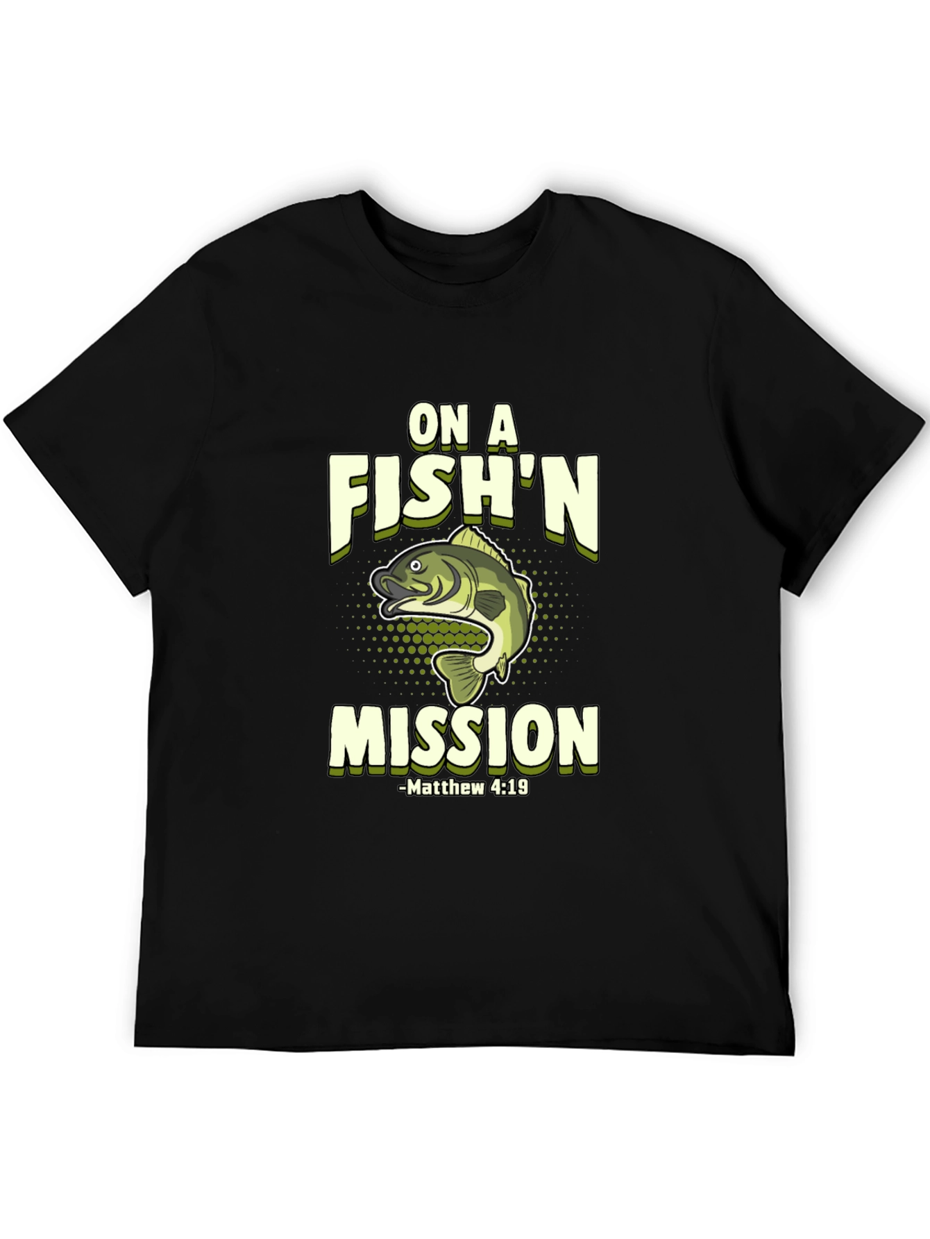 On A Fishn Mission Graphic T-Shirt