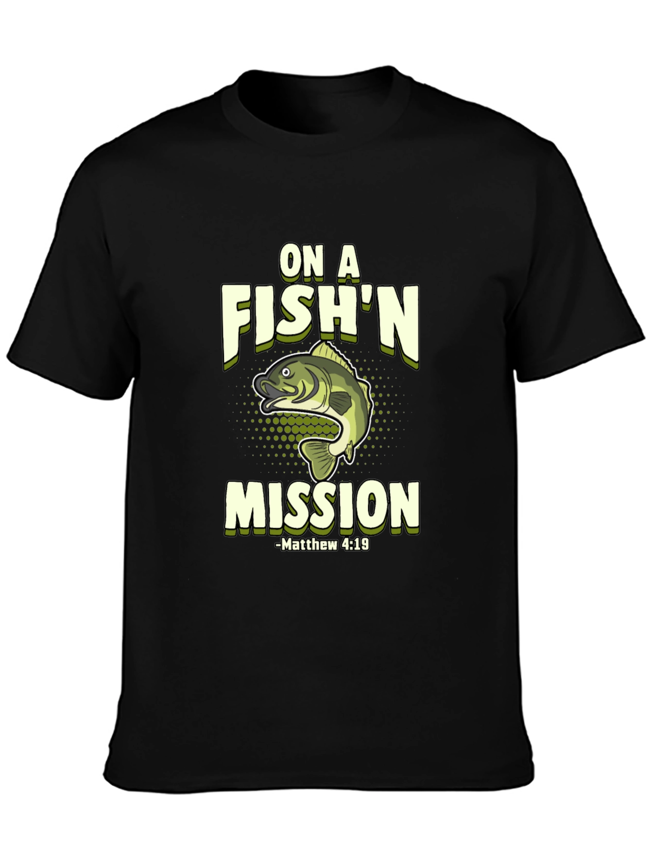 On A Fishn Mission Graphic T-Shirt