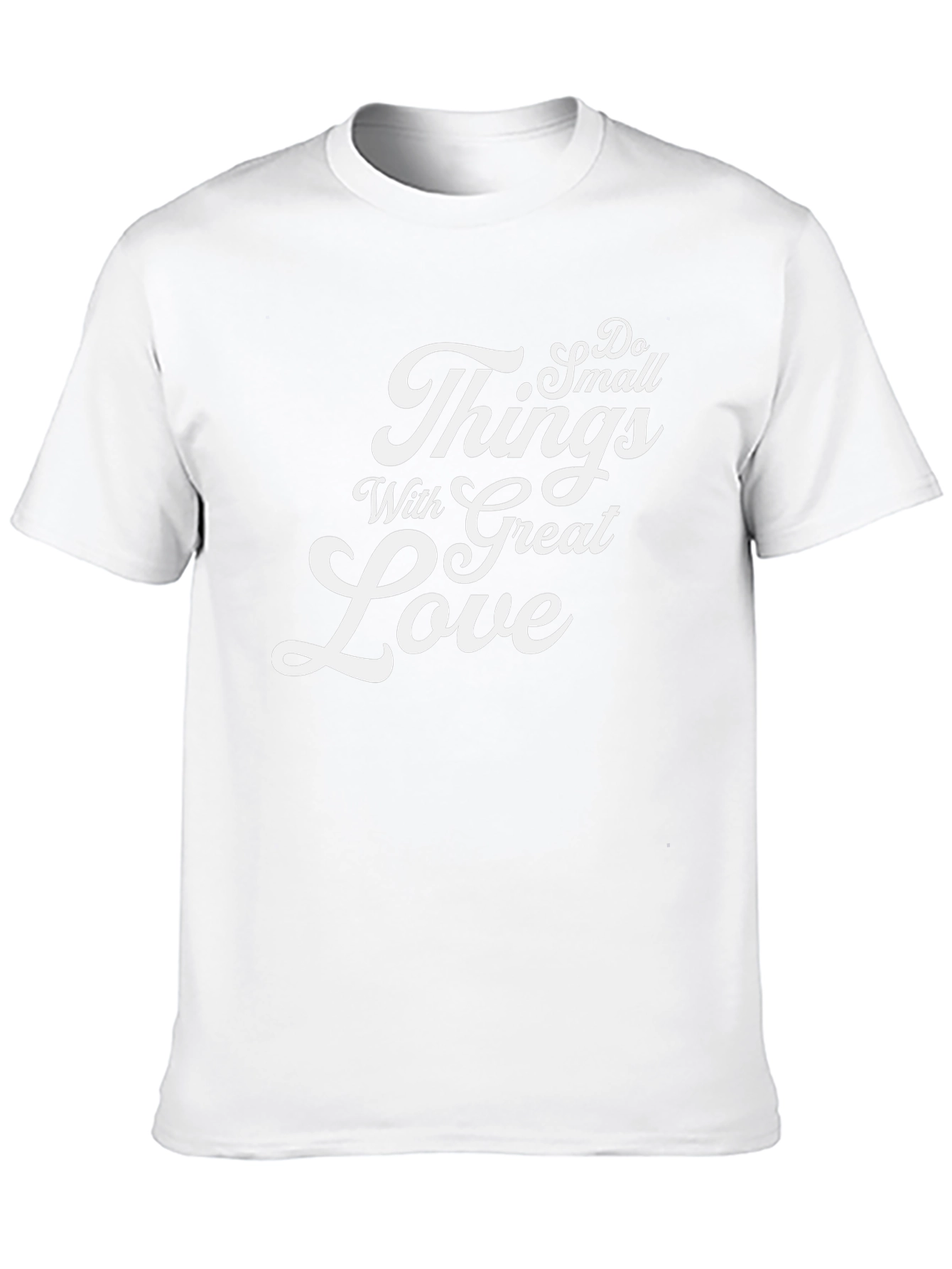 Do Small Things With Great Love Black Tee