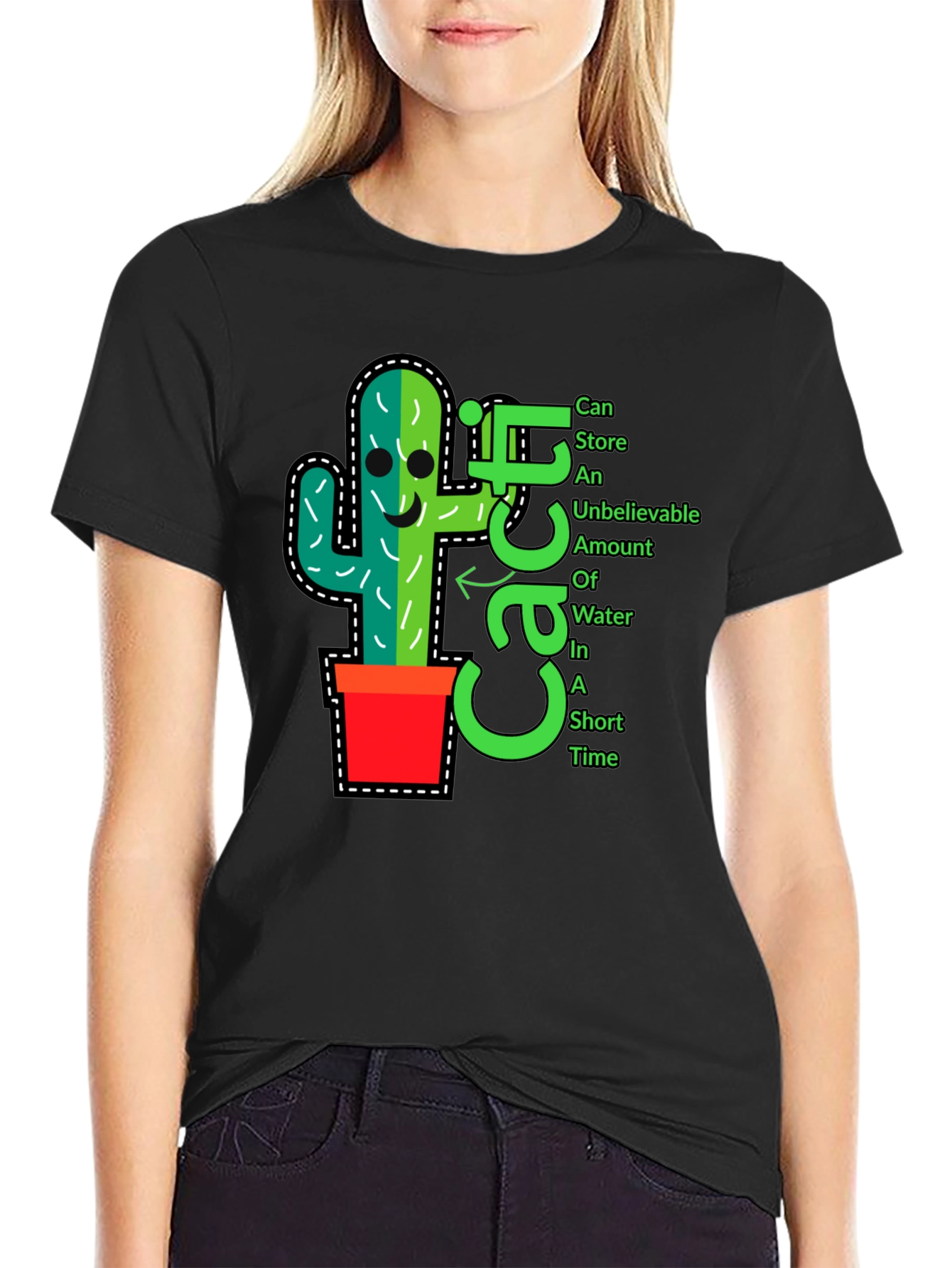 Cactus T-Shirt: Fun Unique Plant Graphic Tee