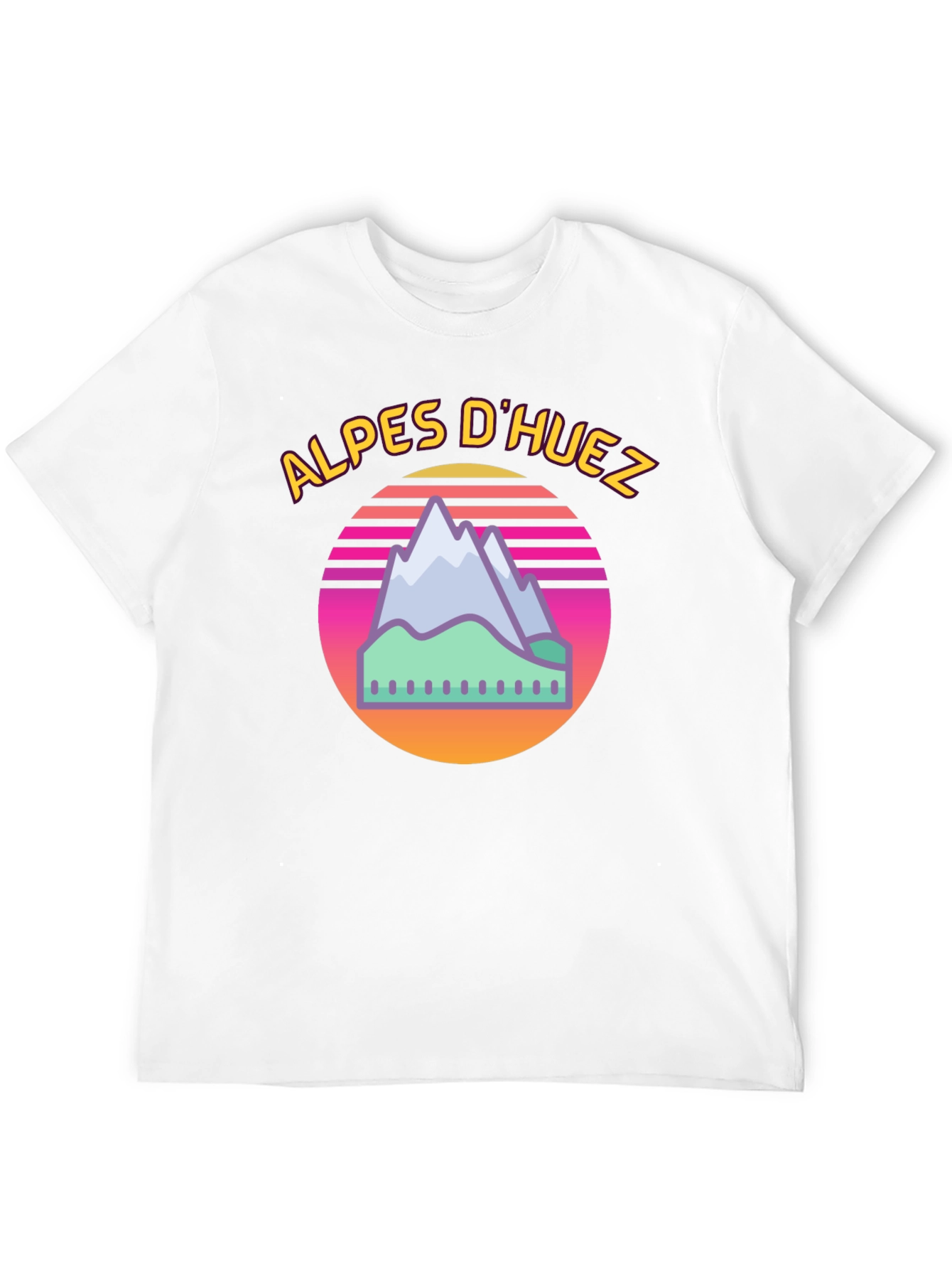 Alps DHuez Retro T-Shirt