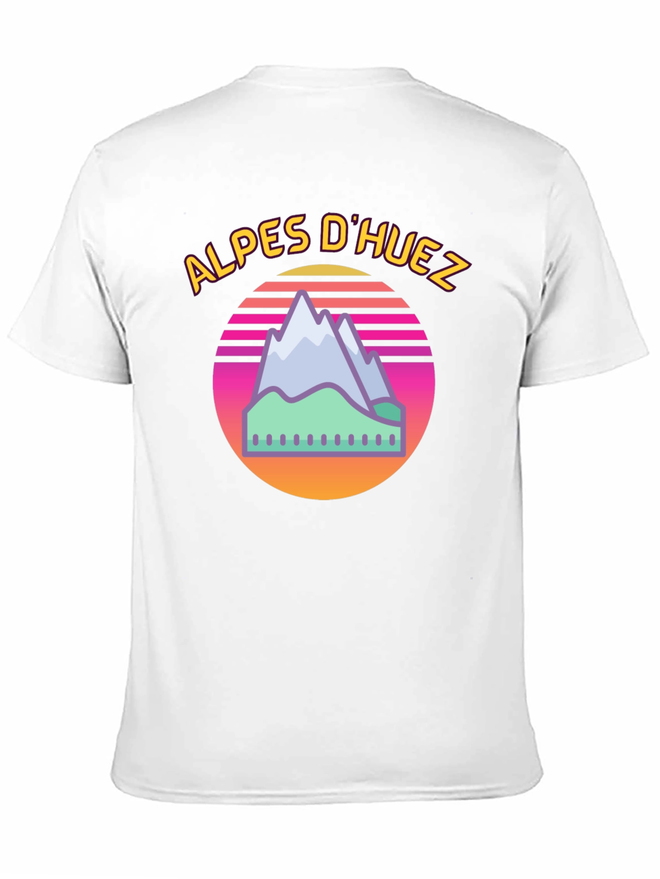 Alps DHuez Retro T-Shirt