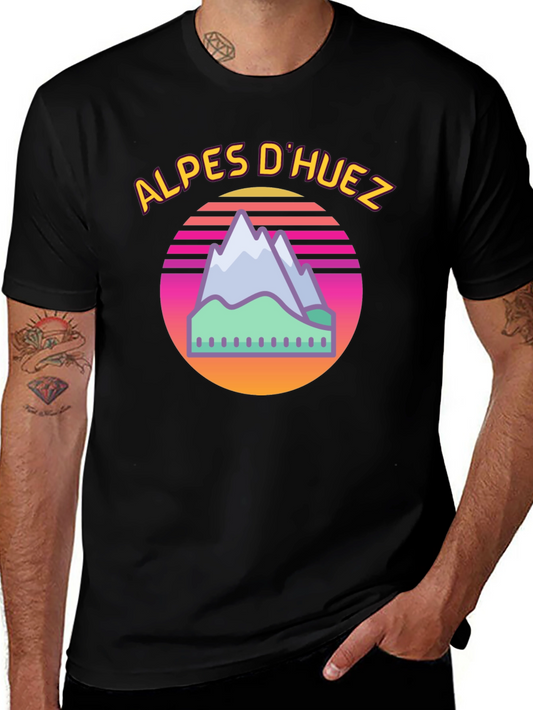 Alps DHuez Retro T-Shirt