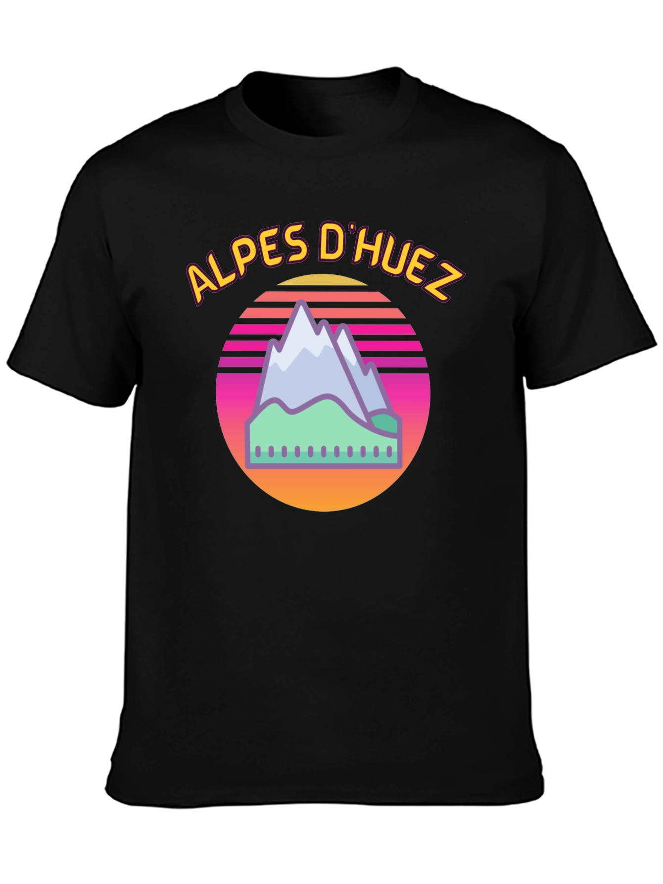 Alps DHuez Retro T-Shirt