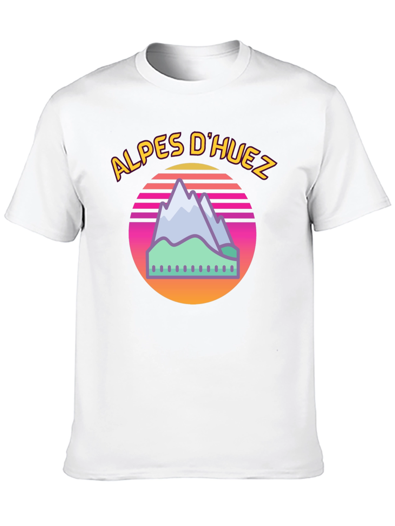 Alps DHuez Retro T-Shirt